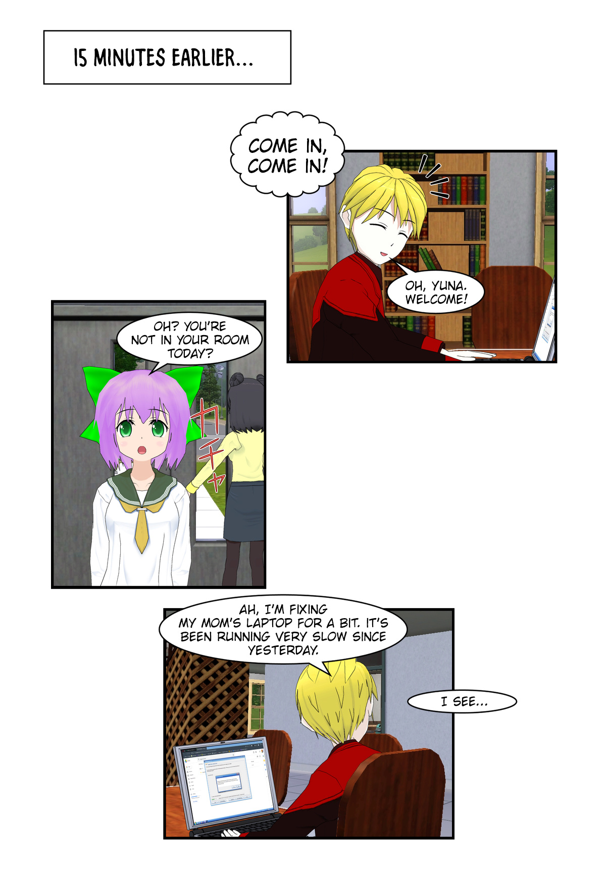 It Started With A Wi-Fi Network Name Vol.7 Chapter 35 - Picture 3