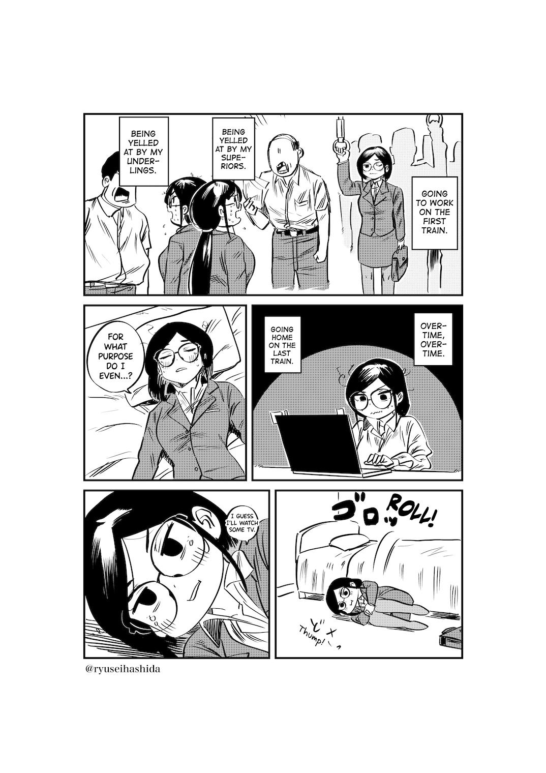Shachiku Ol Ga Ikinuki Suru Manga Chapter 1 - Picture 2