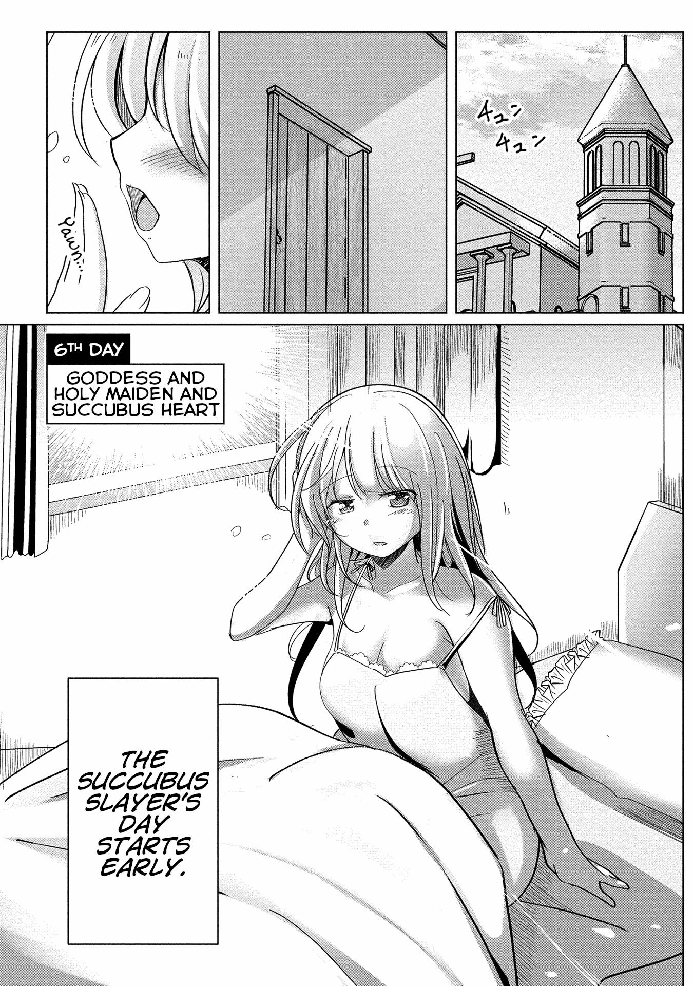 Dunking On Succubi In Another World Vol.1 Chapter 6: Goddess And Holy Maiden And Succubus Heart - Picture 1
