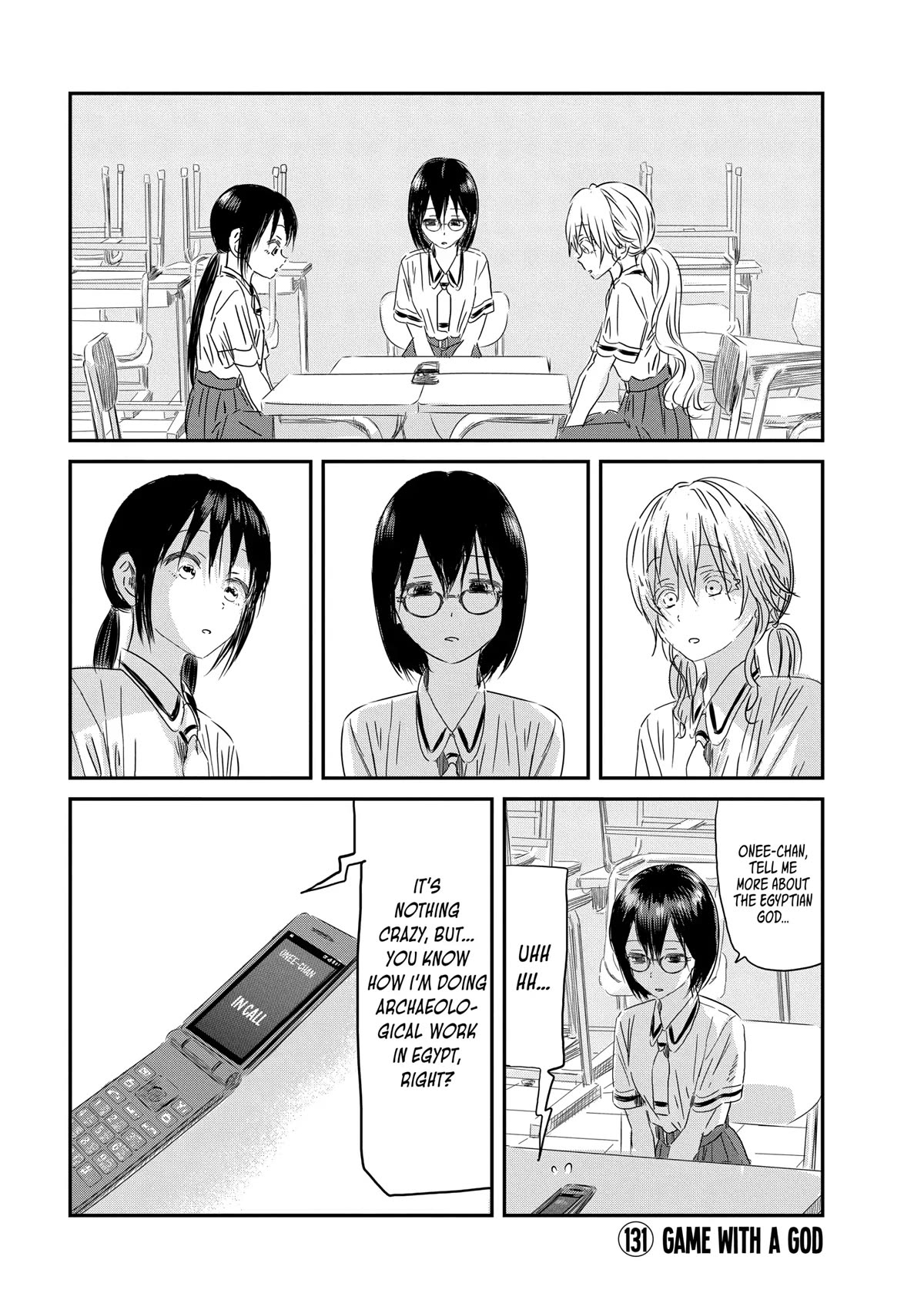 Asobi Asobase Chapter 131: Game With A God - Picture 1