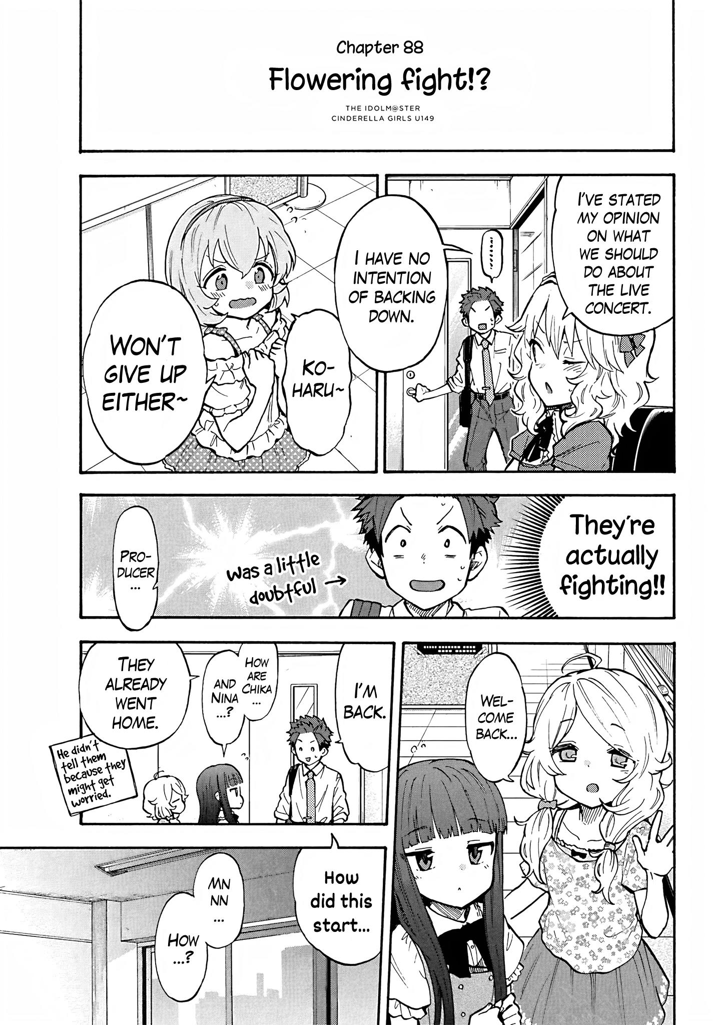 The Idolm@ster Cinderella Girls - U149 Chapter 91: Flowering Fight!? - Picture 3