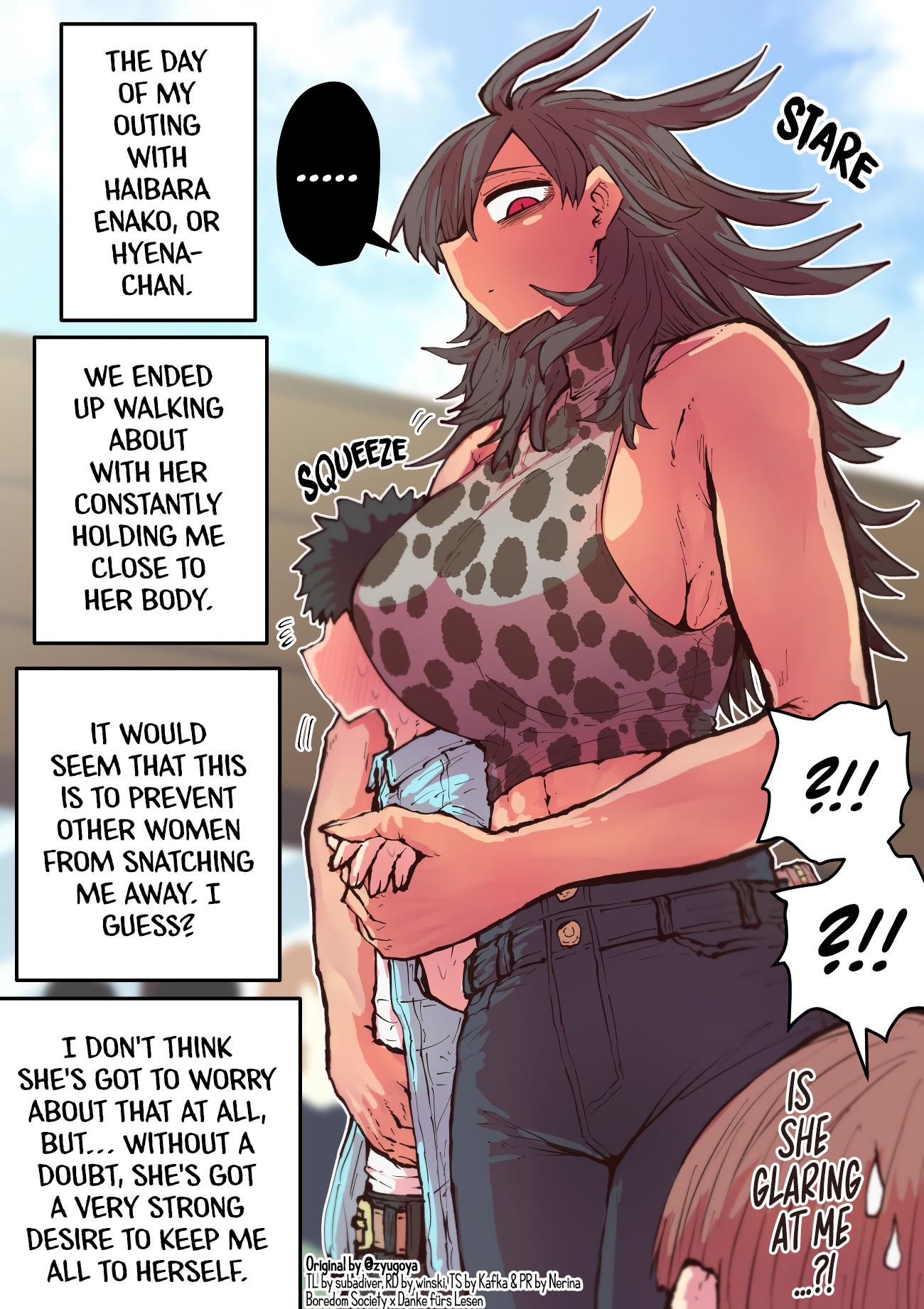 Being Targeted By Hyena-Chan - Page 1