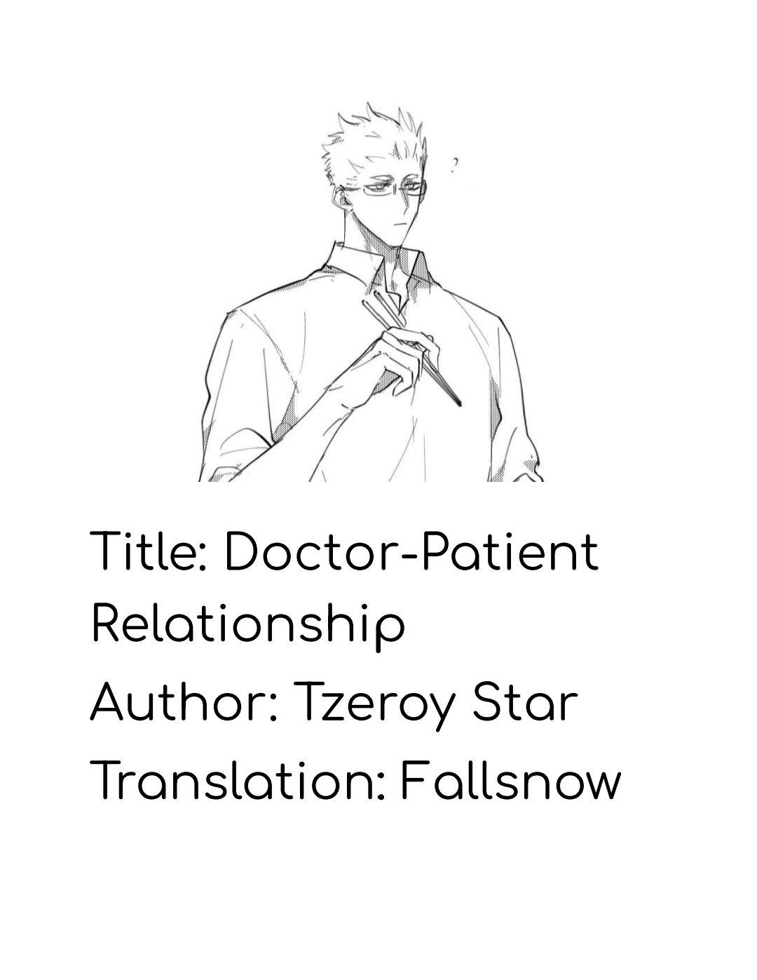 Doctor-Patient Relationship Chapter 5 - Picture 2
