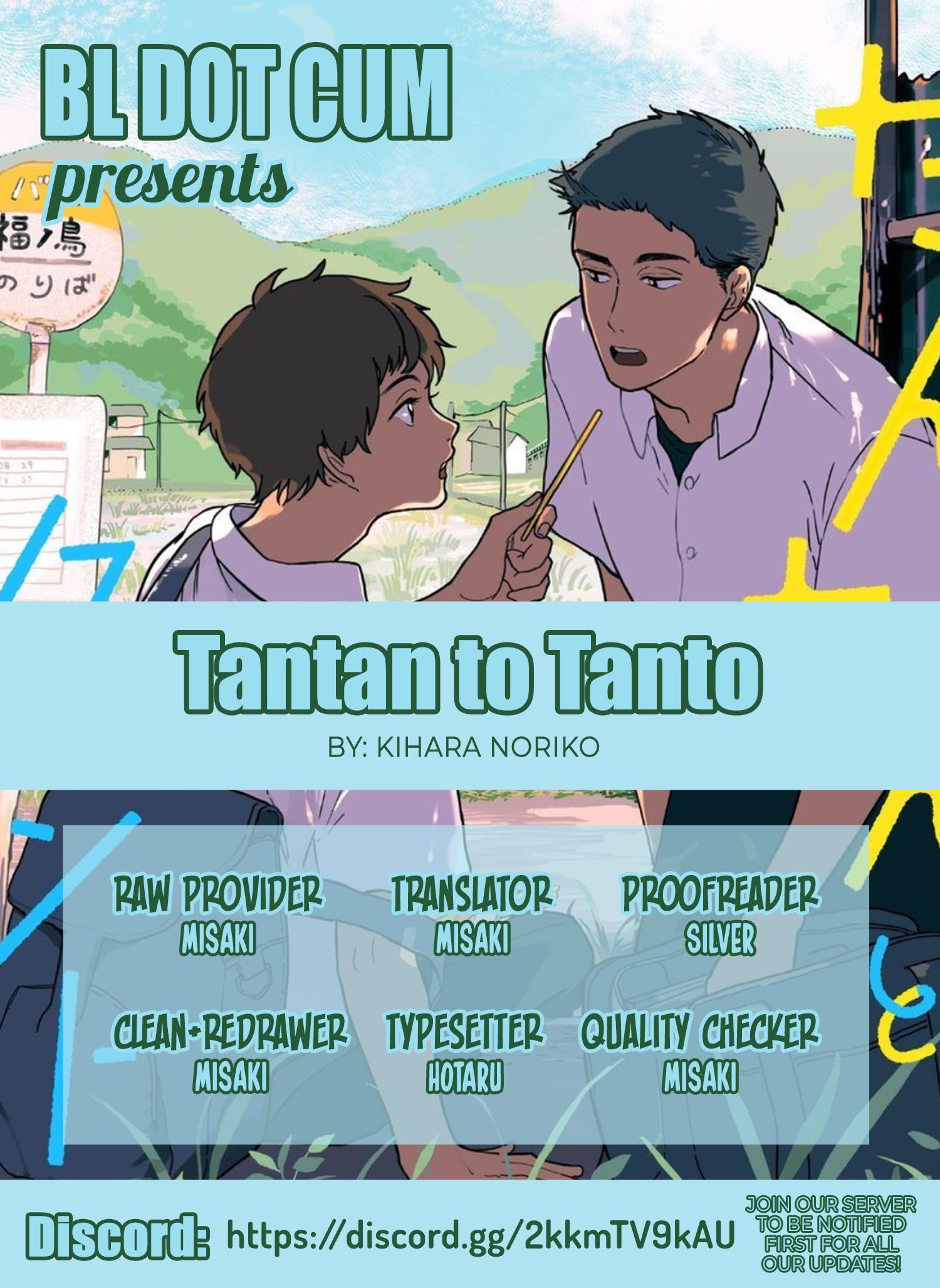 Tantan To Tanto Vol.1 Chapter 4 - Picture 1
