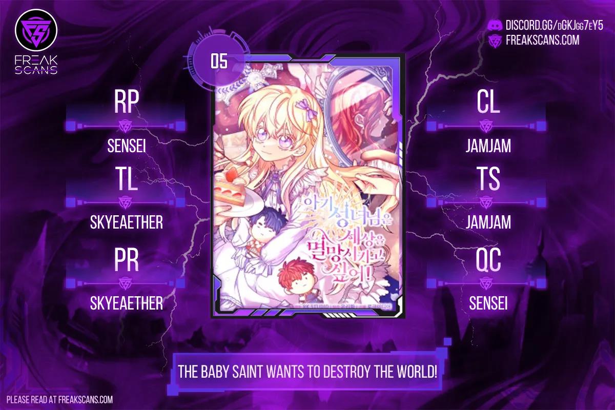 The Baby Saint Wants To Destroy The World! Chapter 5 - Picture 1