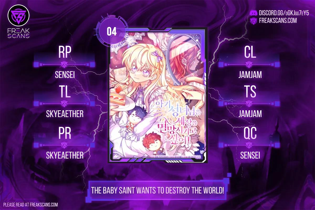 The Baby Saint Wants To Destroy The World! Chapter 4 - Picture 1
