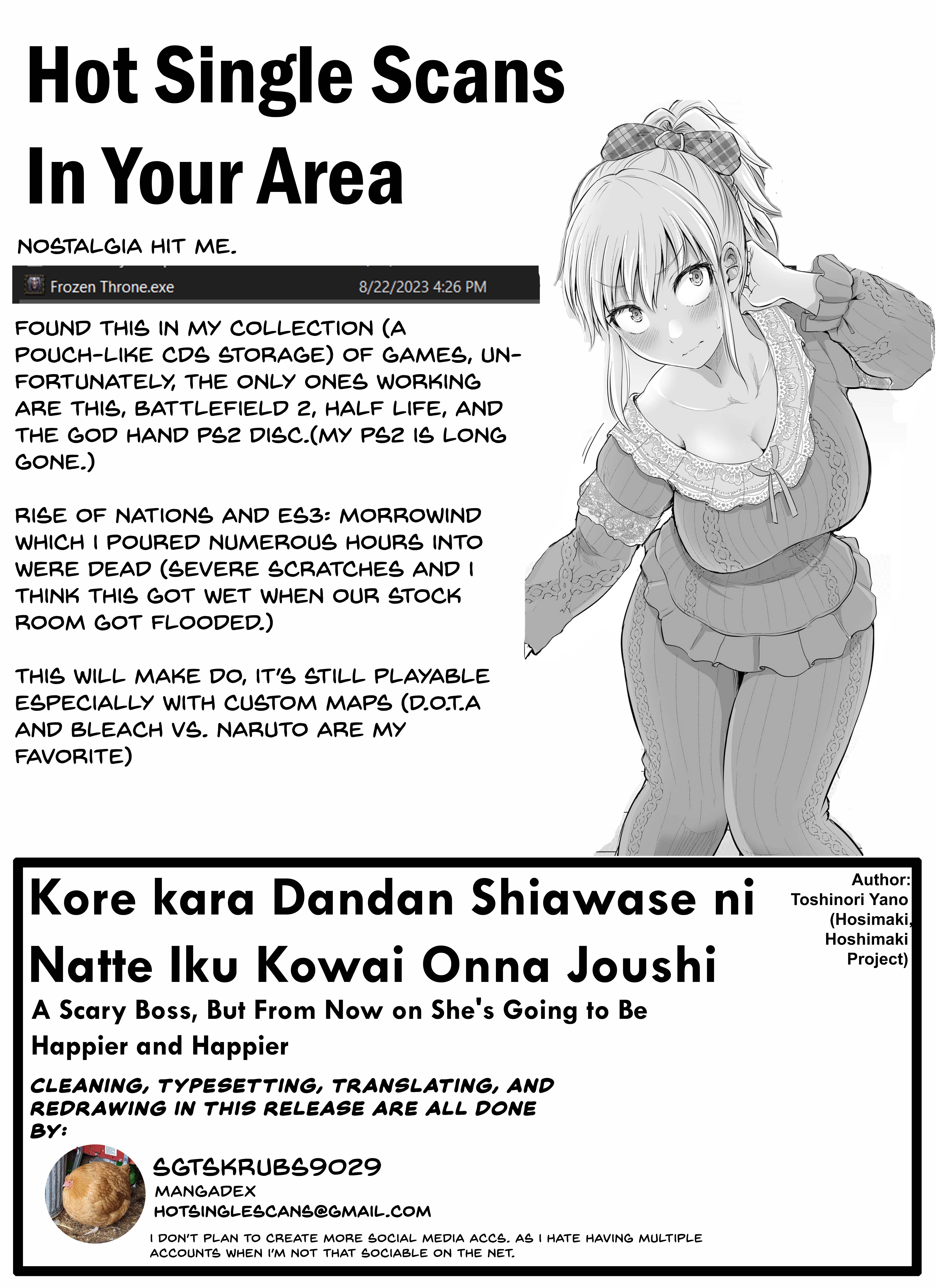 Kore Kara Dandan Shiawase Ni Natte Iku Kowai Onna Joushi - Page 3
