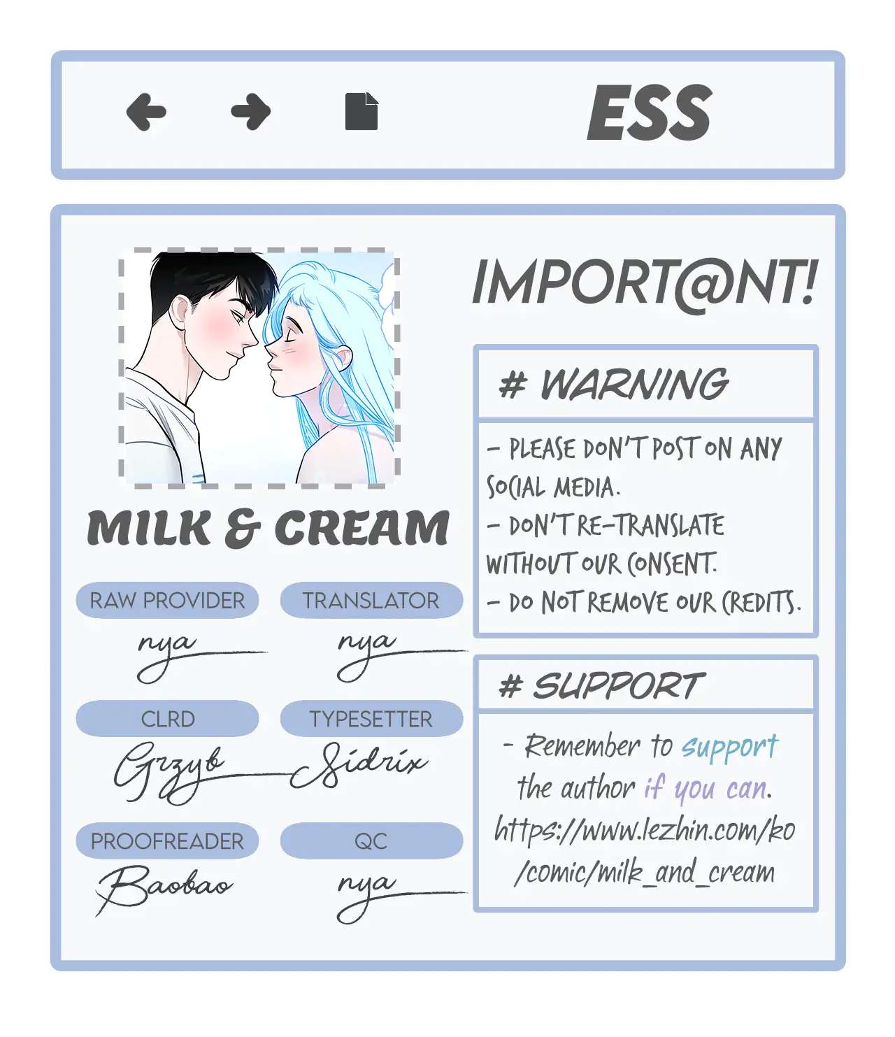 Milk And Cream Chapter 4 - Picture 1