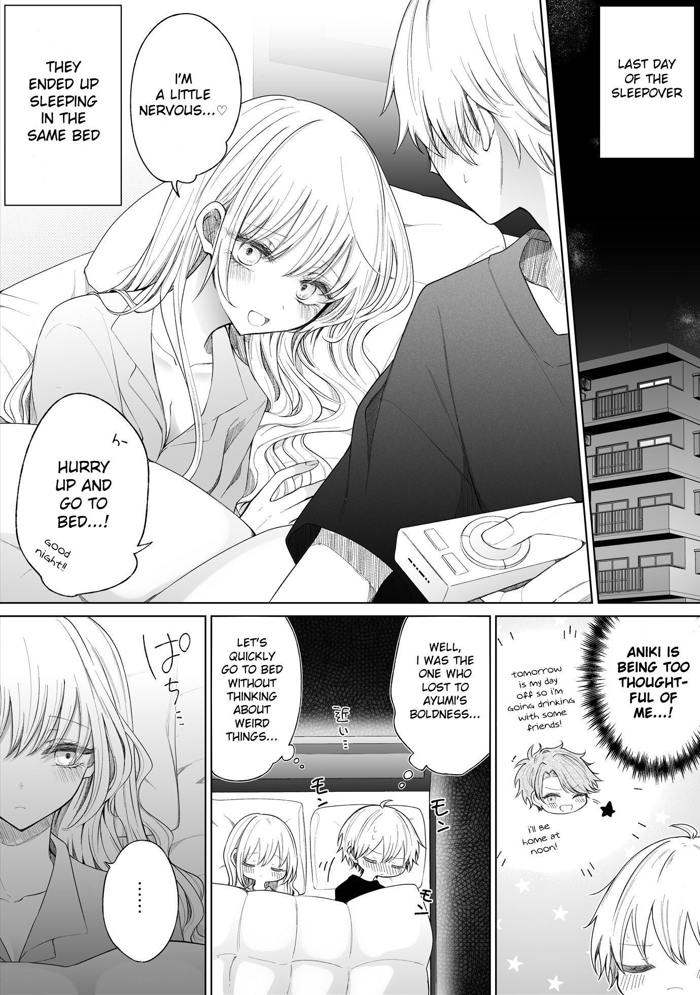 Ichizu De Bitch Na Kouhai Chapter 153: Story About Practice On The Last Night Of A Sleepover - Picture 1