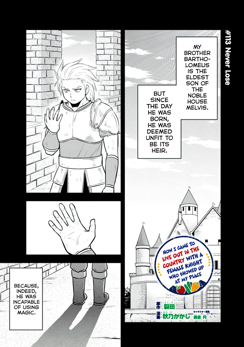 Regarding That We Decided To Live In The Countryside With The Female Knight Who Came To Us - Page 1