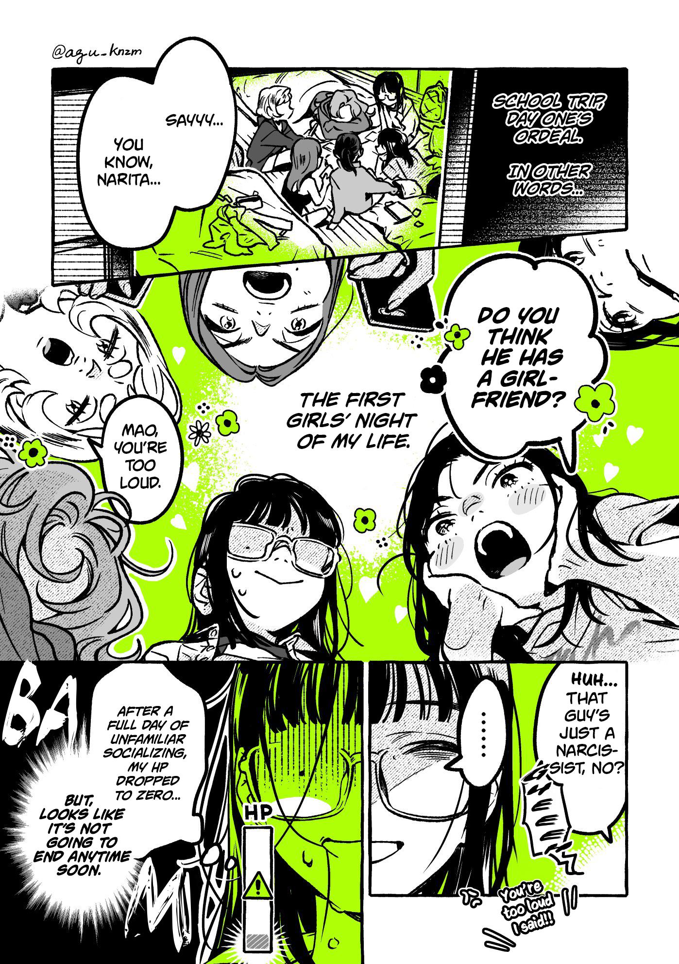 The Guy She Was Interested In Wasn't A Guy At All Chapter 56: An Introvert And A Gyaru’S Girls’ Night. - Picture 1
