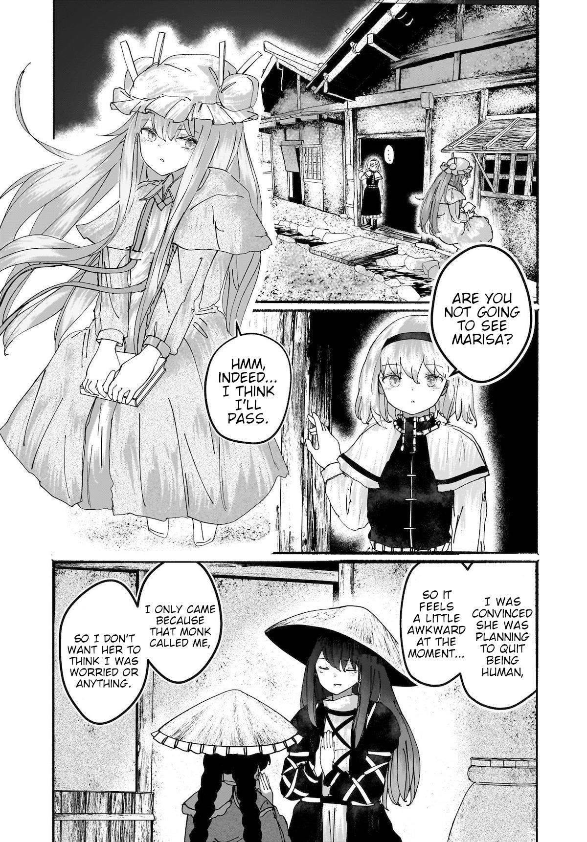 Touhou - The Magician Who Loved A Fake (Doujinshi) Chapter 16: The Name Of The Rose - Picture 2