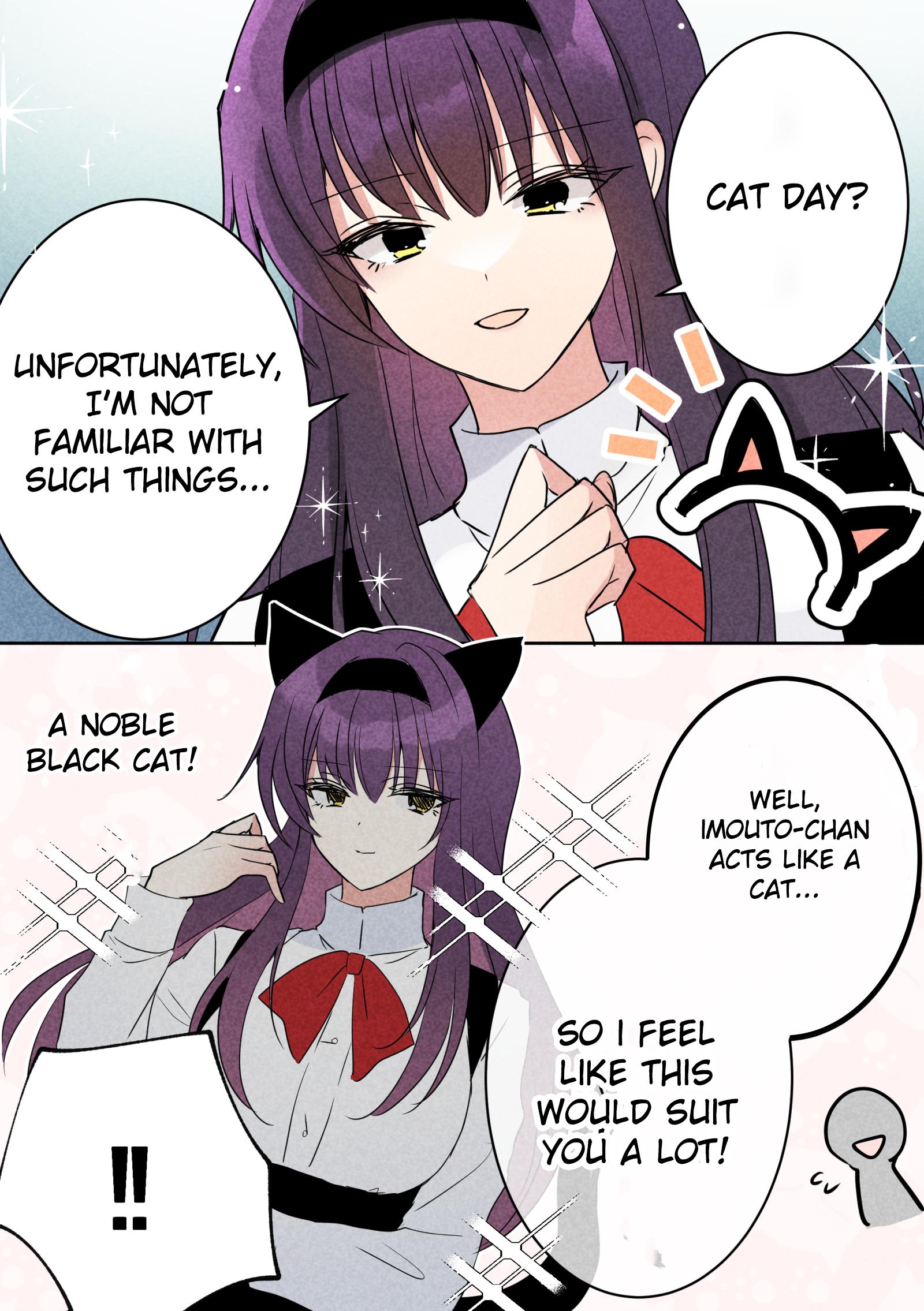 Kanpeki Na Imouto Chapter 7: The Perfect Sister On Cat Day - Picture 1