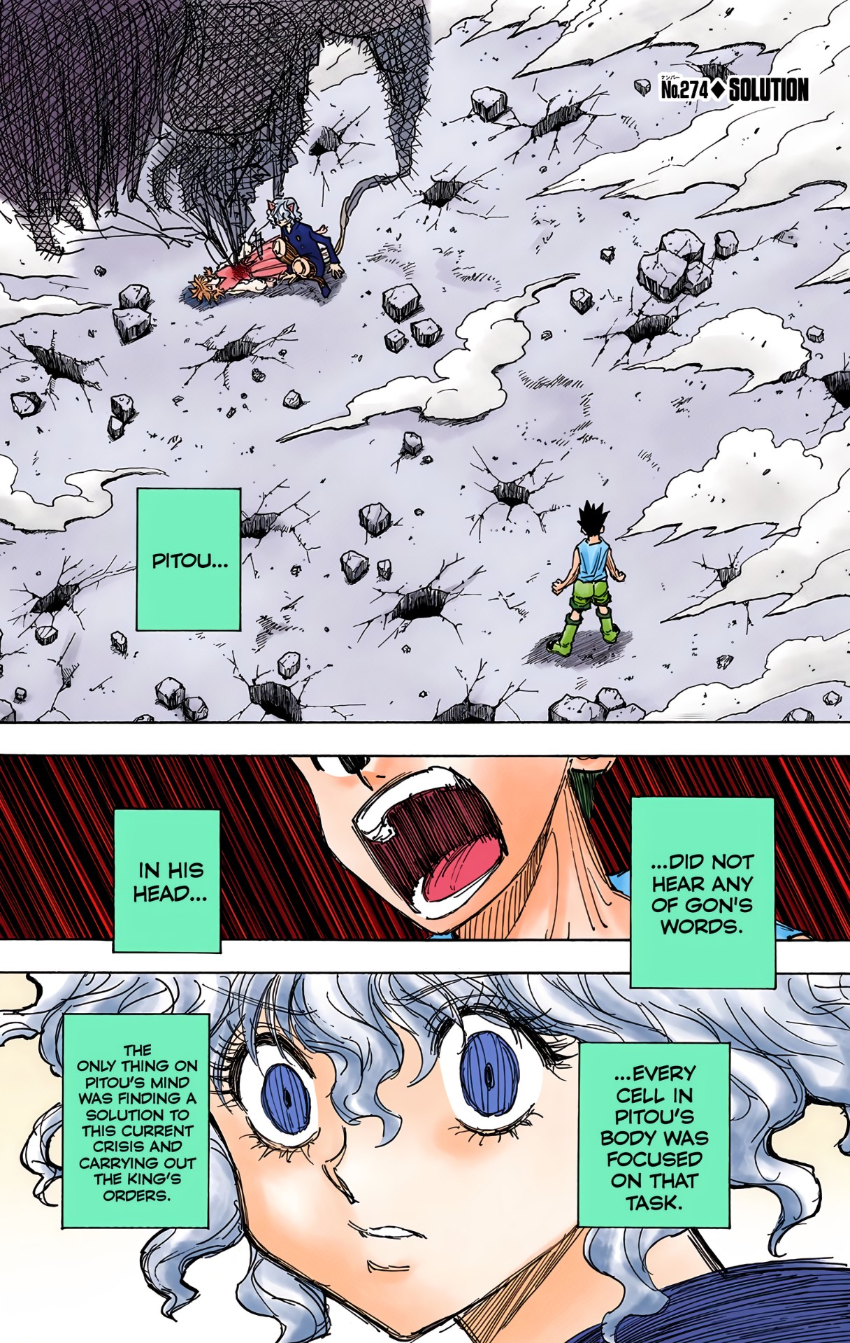 Hunter X Hunter Full Color Vol.26 Chapter 274: Solution - Picture 1