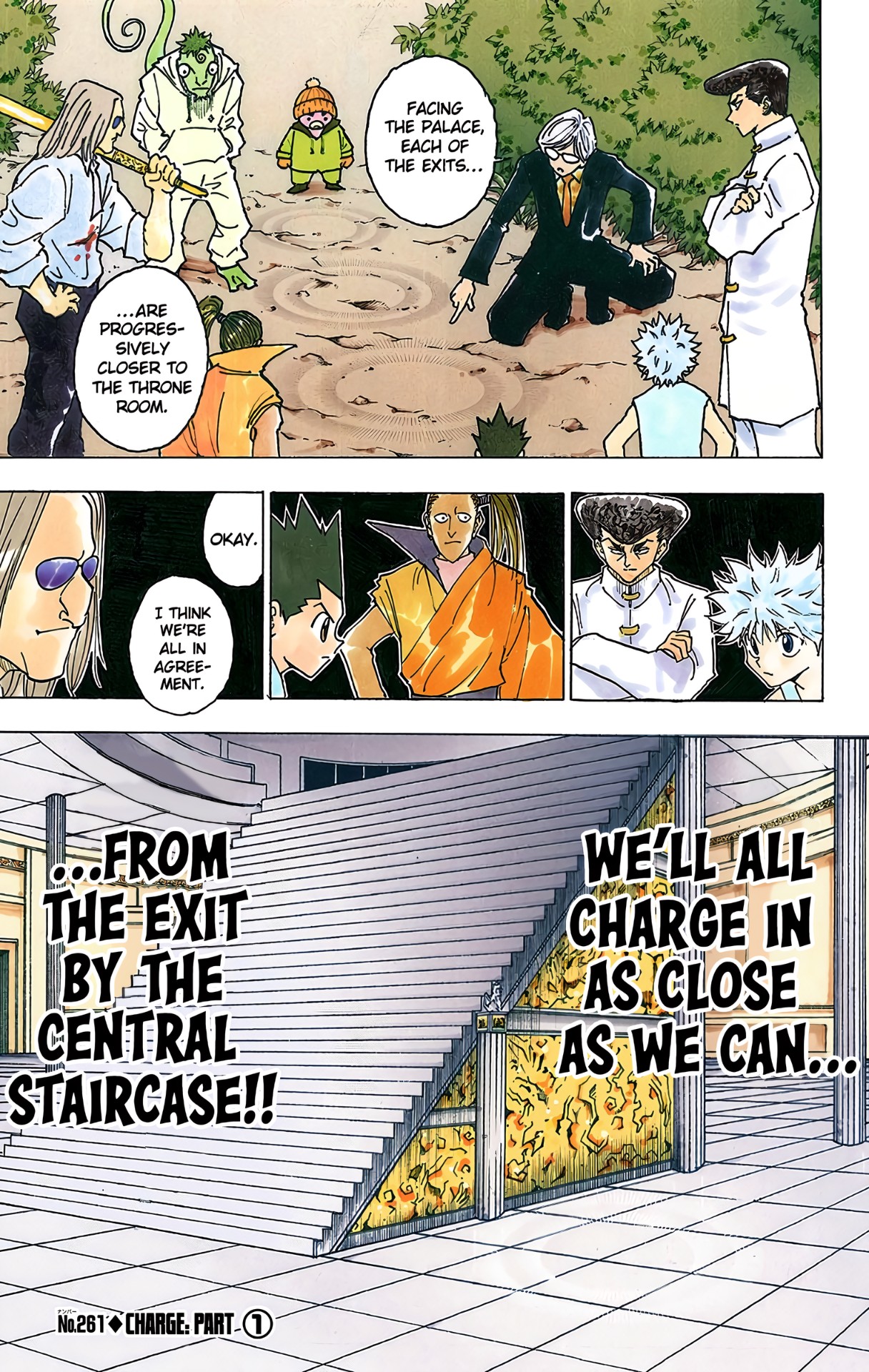 Hunter X Hunter Full Color Vol.25 Chapter 261: Charge: Part 1 - Picture 3