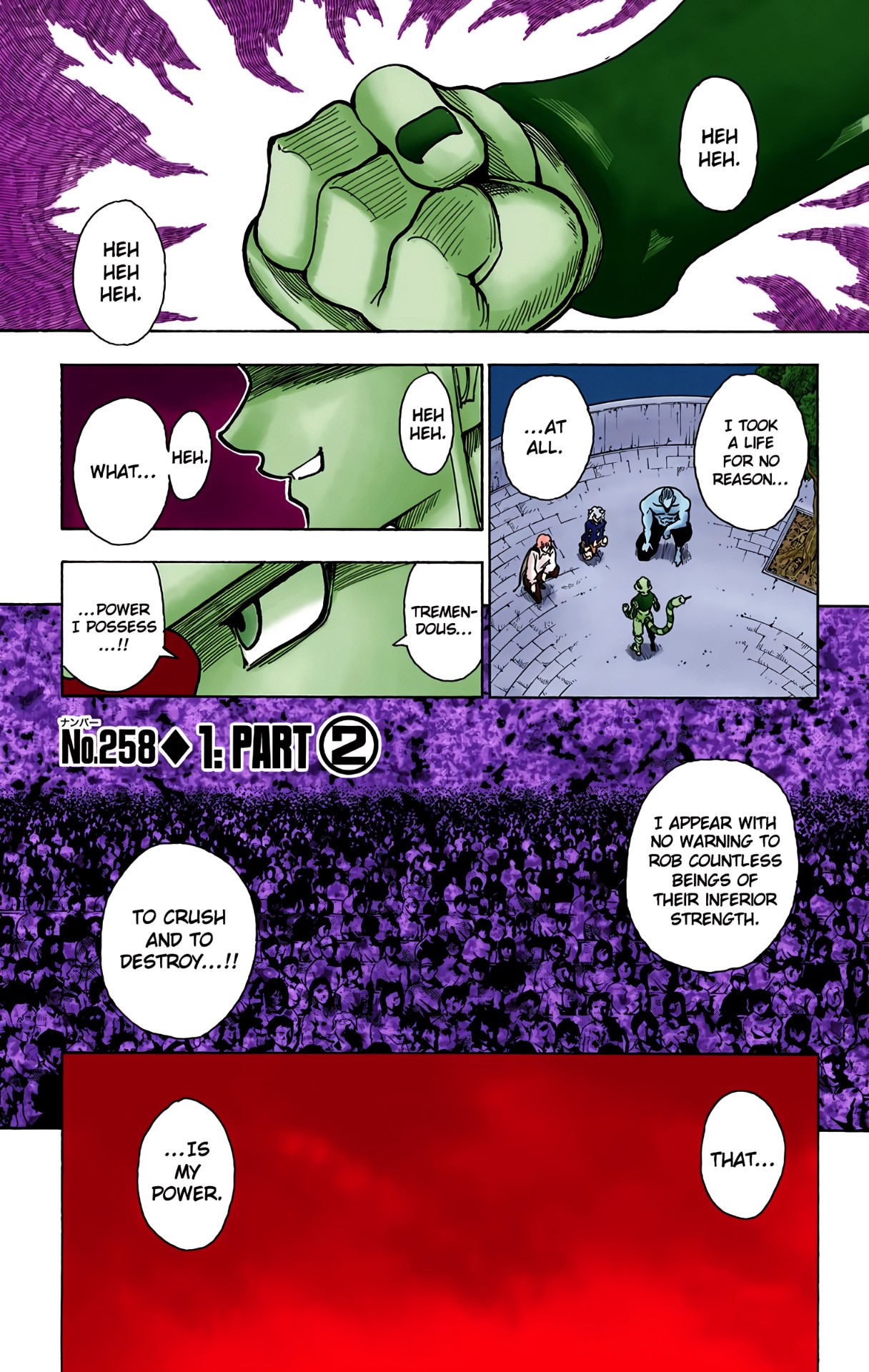 Hunter X Hunter Full Color Vol.24 Chapter 258: 1: Part 2 - Picture 1
