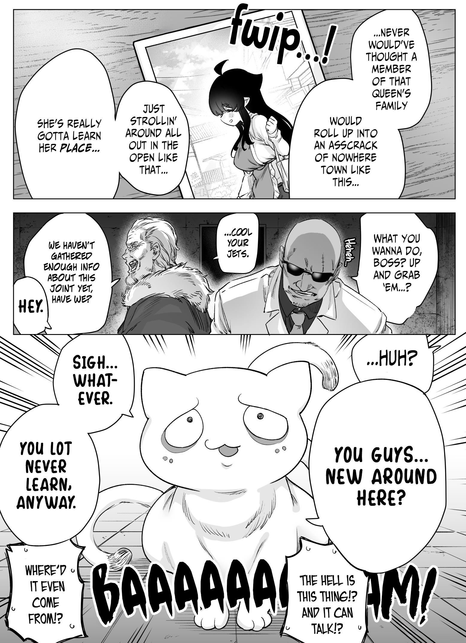 Even Though She's The Losing Heroine, The Bakeneko-Chan Remains Undaunted - Page 1