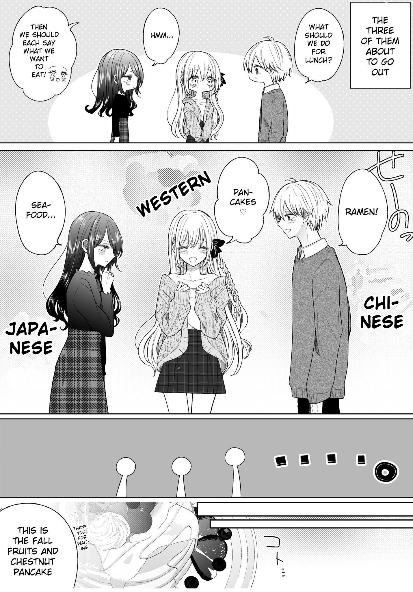 Ichizu De Bitch Na Kouhai Chapter 154.5: Story About Different Food Preferences - Picture 1