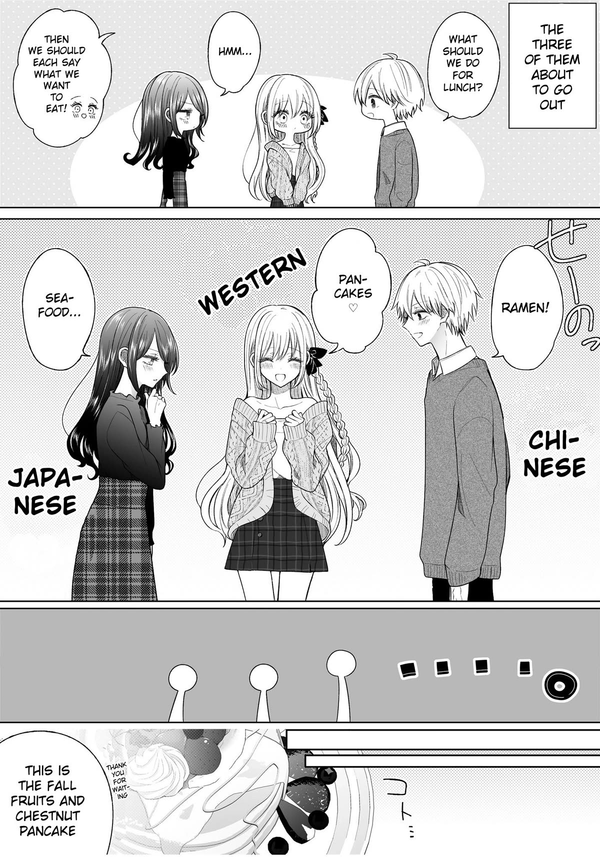 Ichizu De Bitch Na Kouhai Chapter 150.5: Story About Different Food Preferences - Picture 1