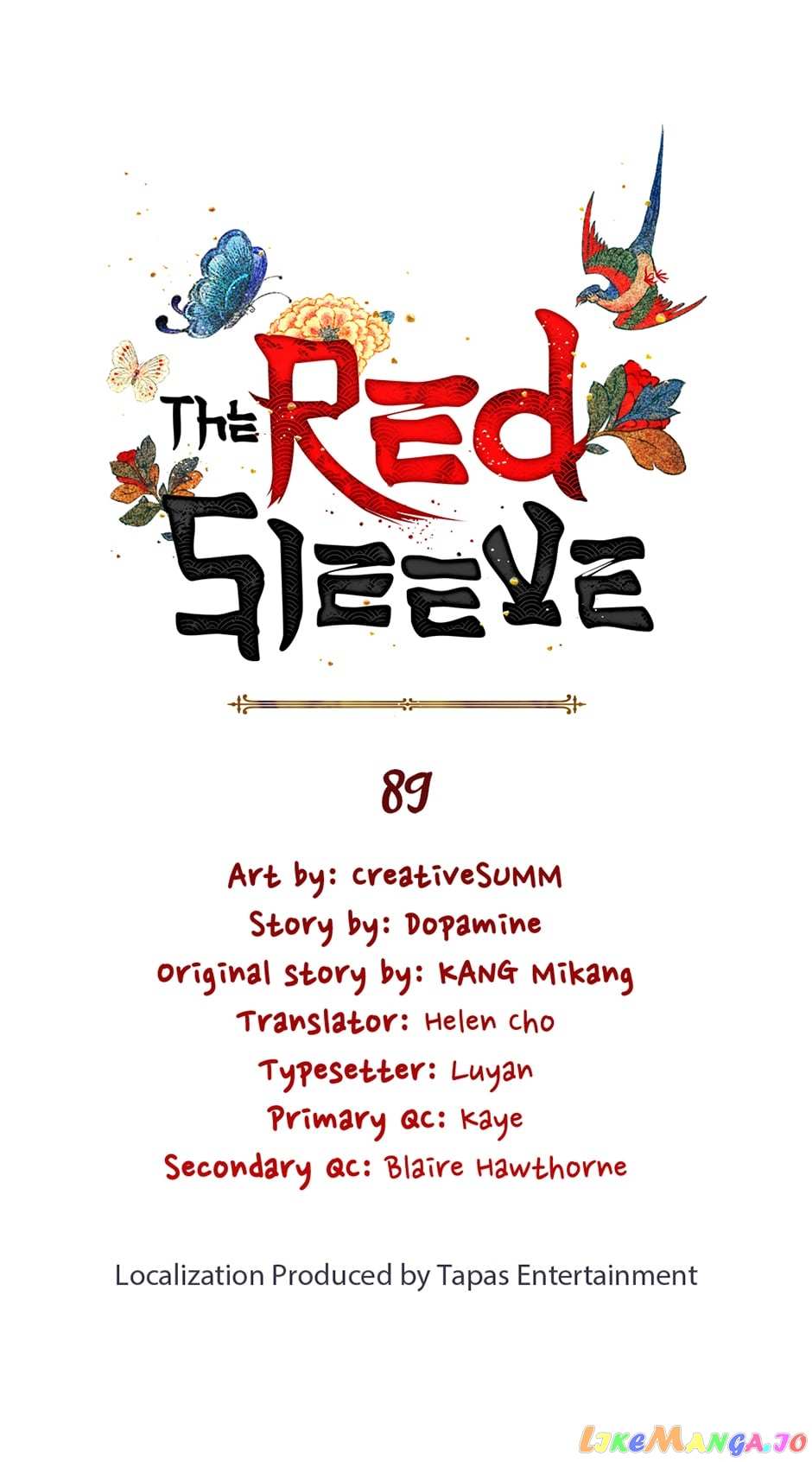 The Red Sleeve Chapter 89 - Picture 1