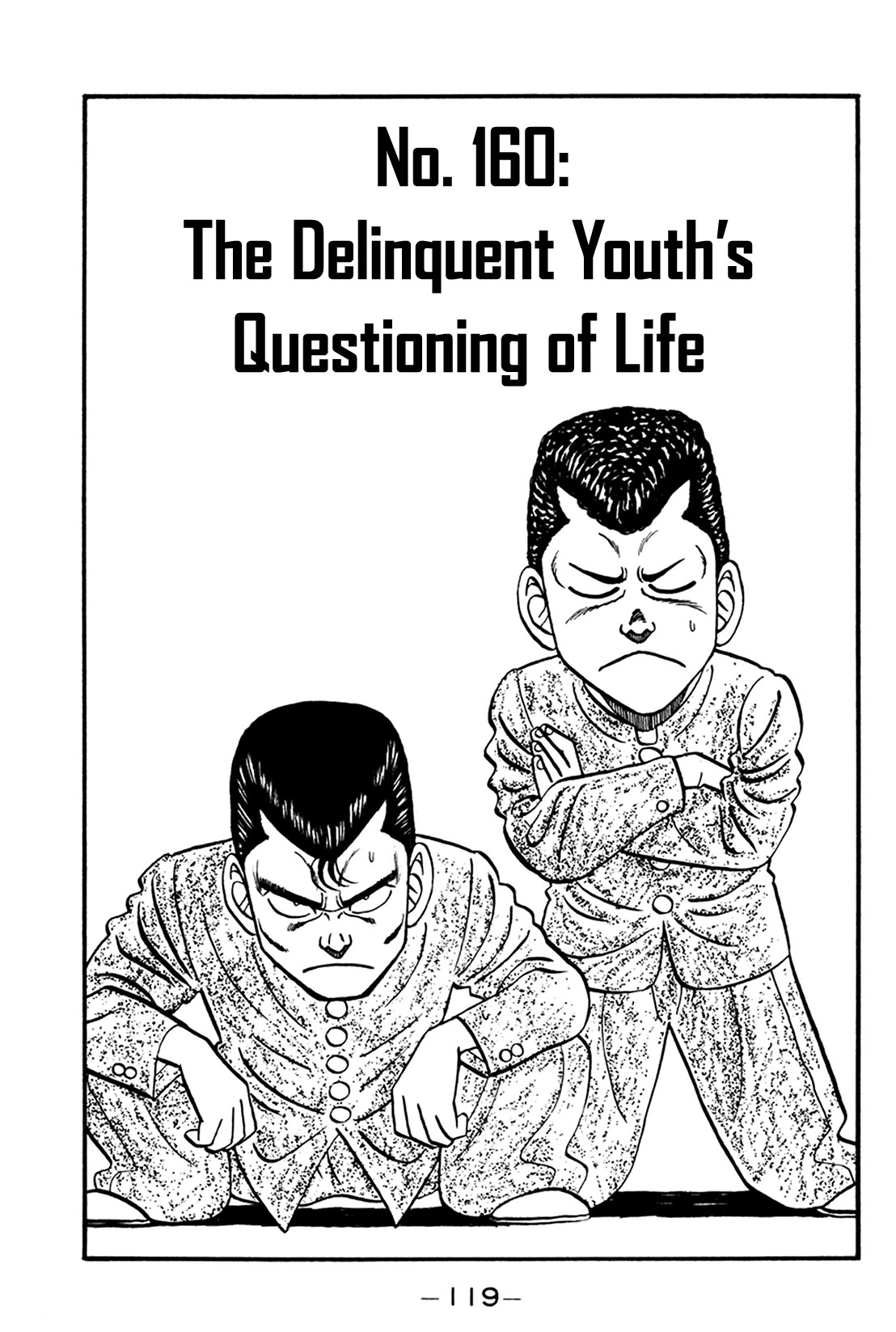 Be-Bop-Highschool Chapter 160: The Delinquent Youth's Questioning Of Life - Picture 1