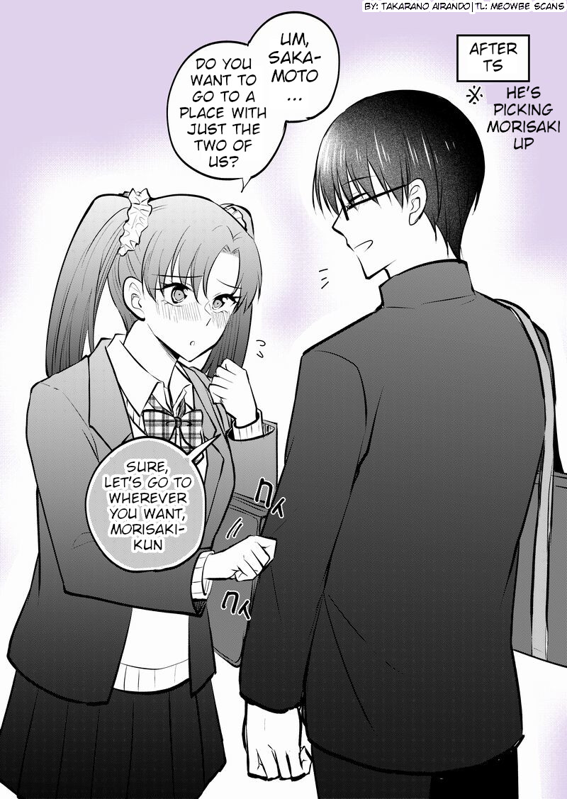 I Got Genderswapped (♂→♀), So I Tried To Seduce My Classmate Chapter 9: Ts Couple's After-School Before And After - Picture 2