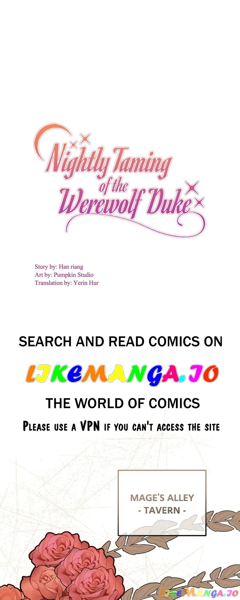 Nightly Taming Of The Werewolf Duke - Page 1