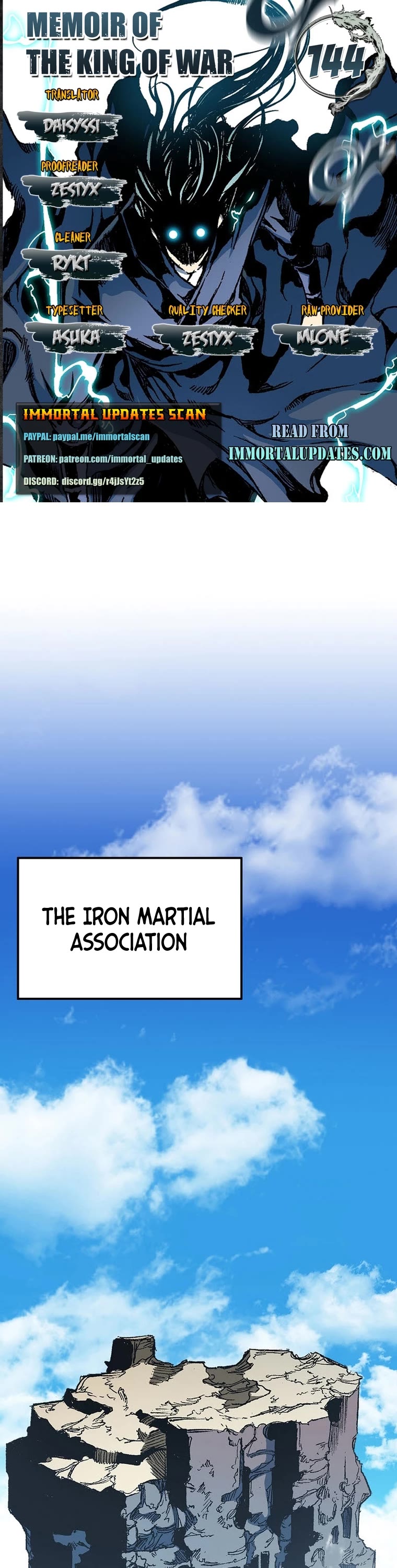 Memoir Of The God Of War Chapter 144 - Picture 1