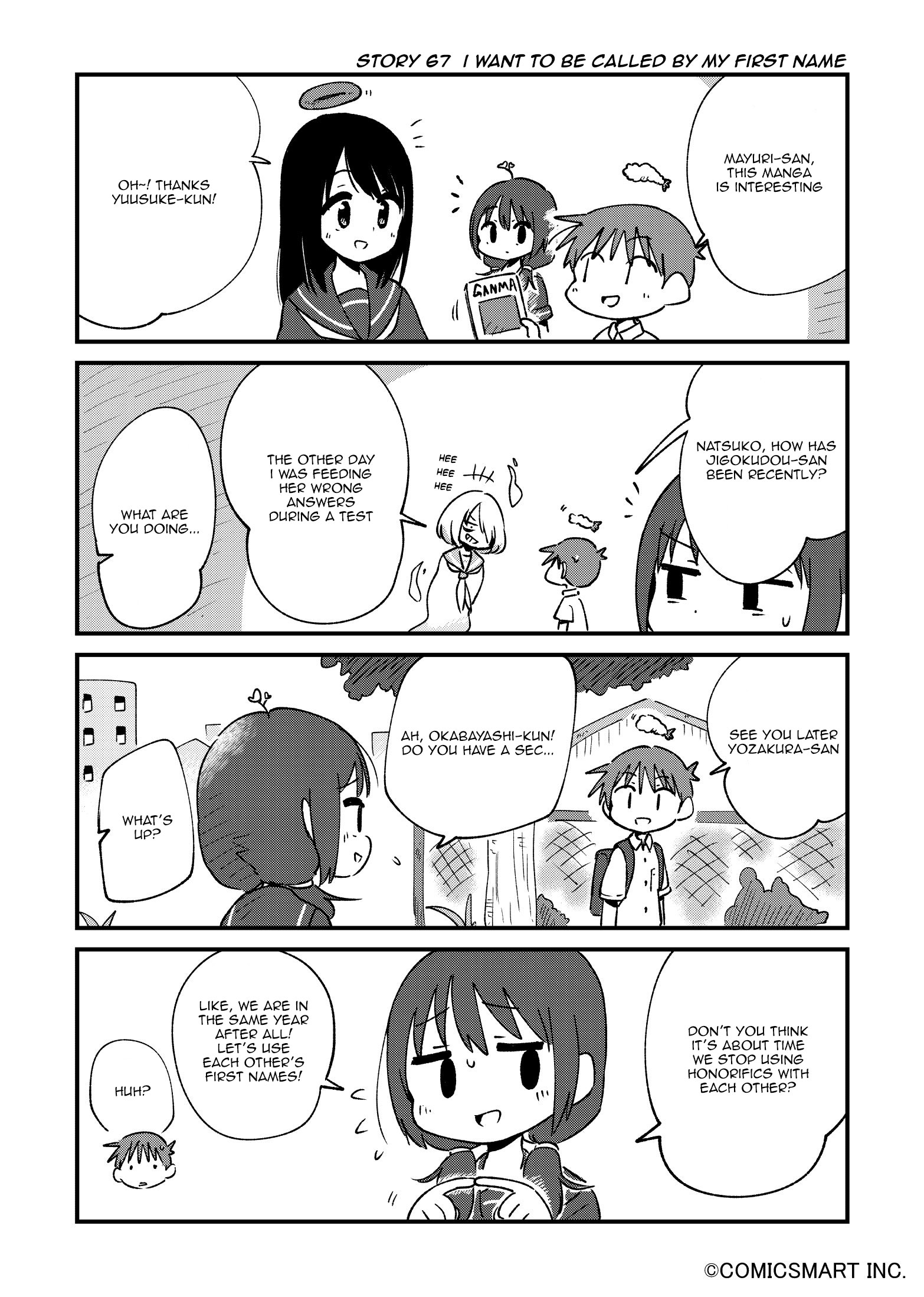 Fushigi No Mayuri-San Chapter 67: I Want To Be Called By My First Name - Picture 1