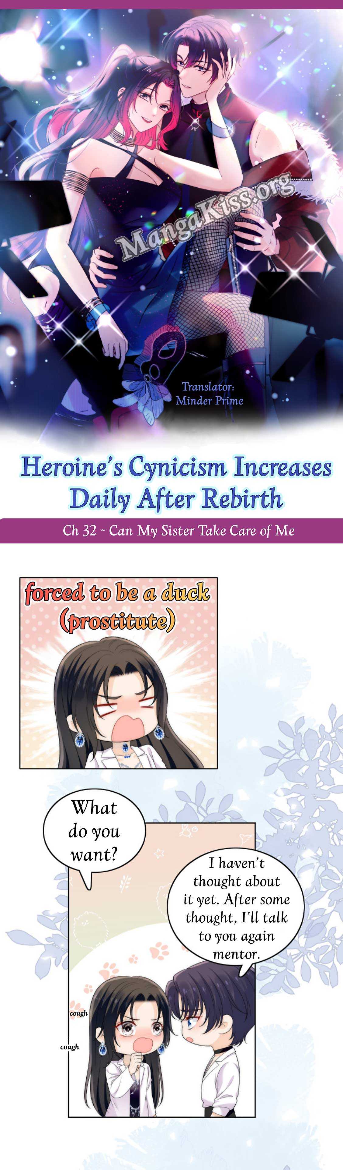 Heroine’S Cynicism Increases Daily After Rebirth Chapter 32 - Picture 3