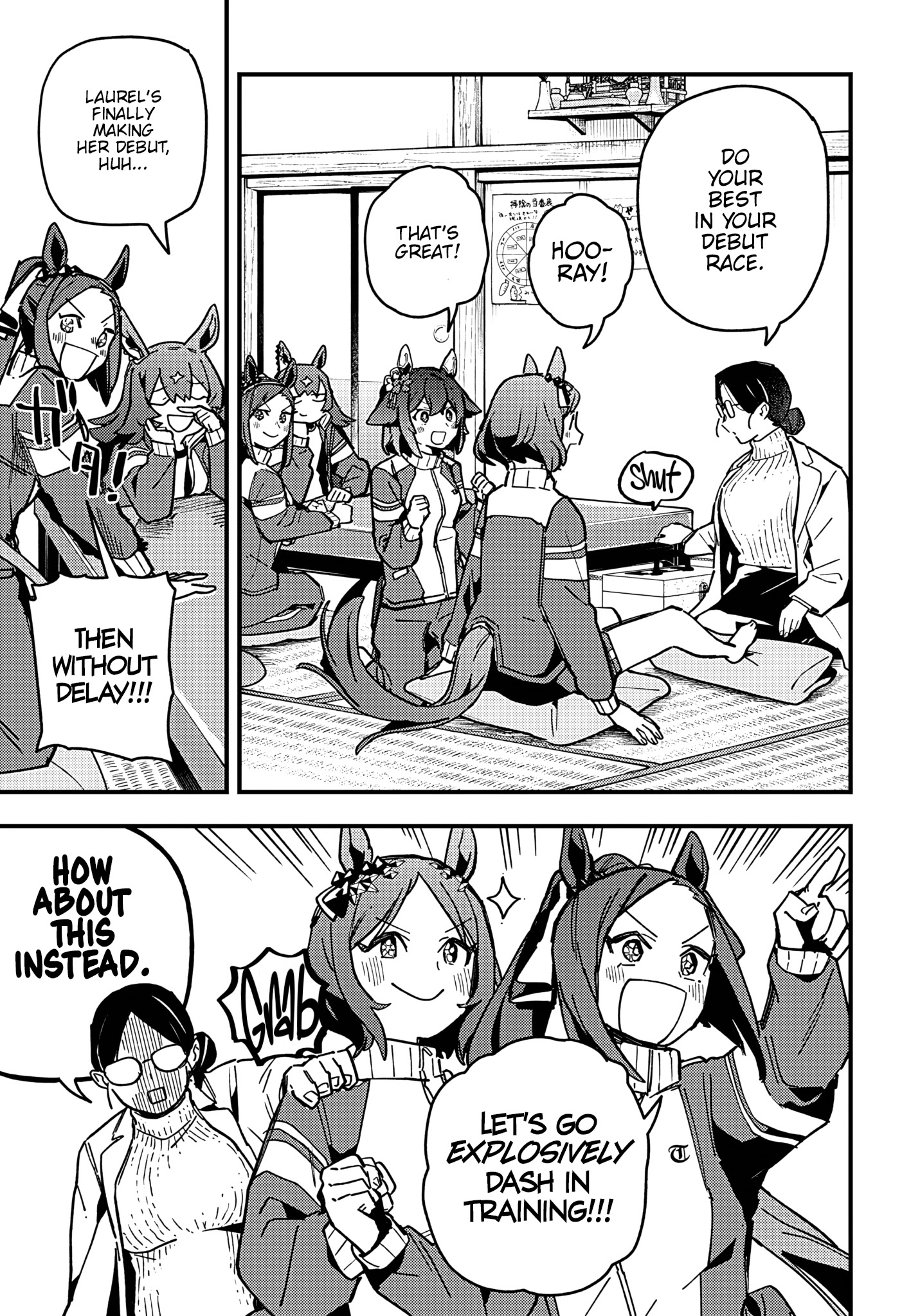 Uma Musume Pretty Derby: Star Blossom Vol.1 Chapter 7: Make Your Debut - Picture 3