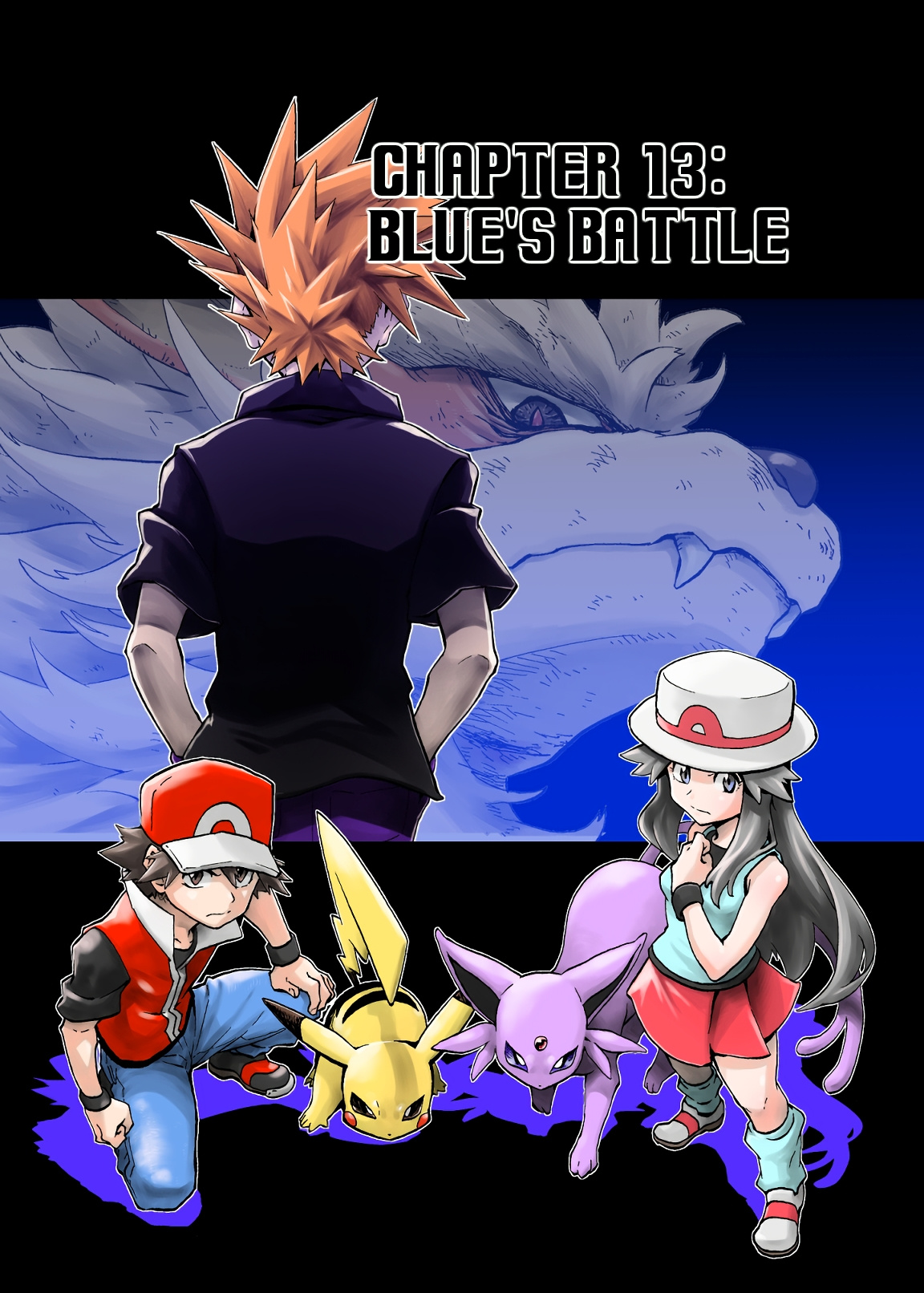 Pokemon - Festival Of Champions (Doujinshi) Chapter 13: Blue's Battle - Picture 1