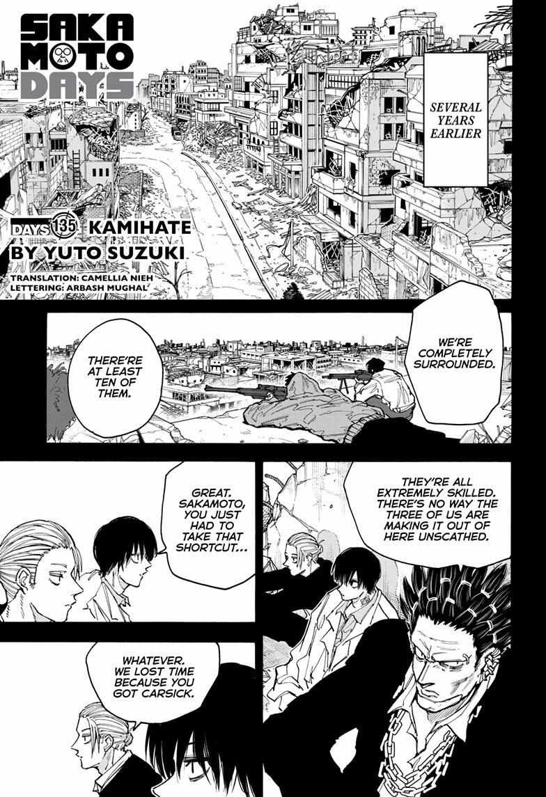 Sakamoto Days Chapter 135 - Picture 1