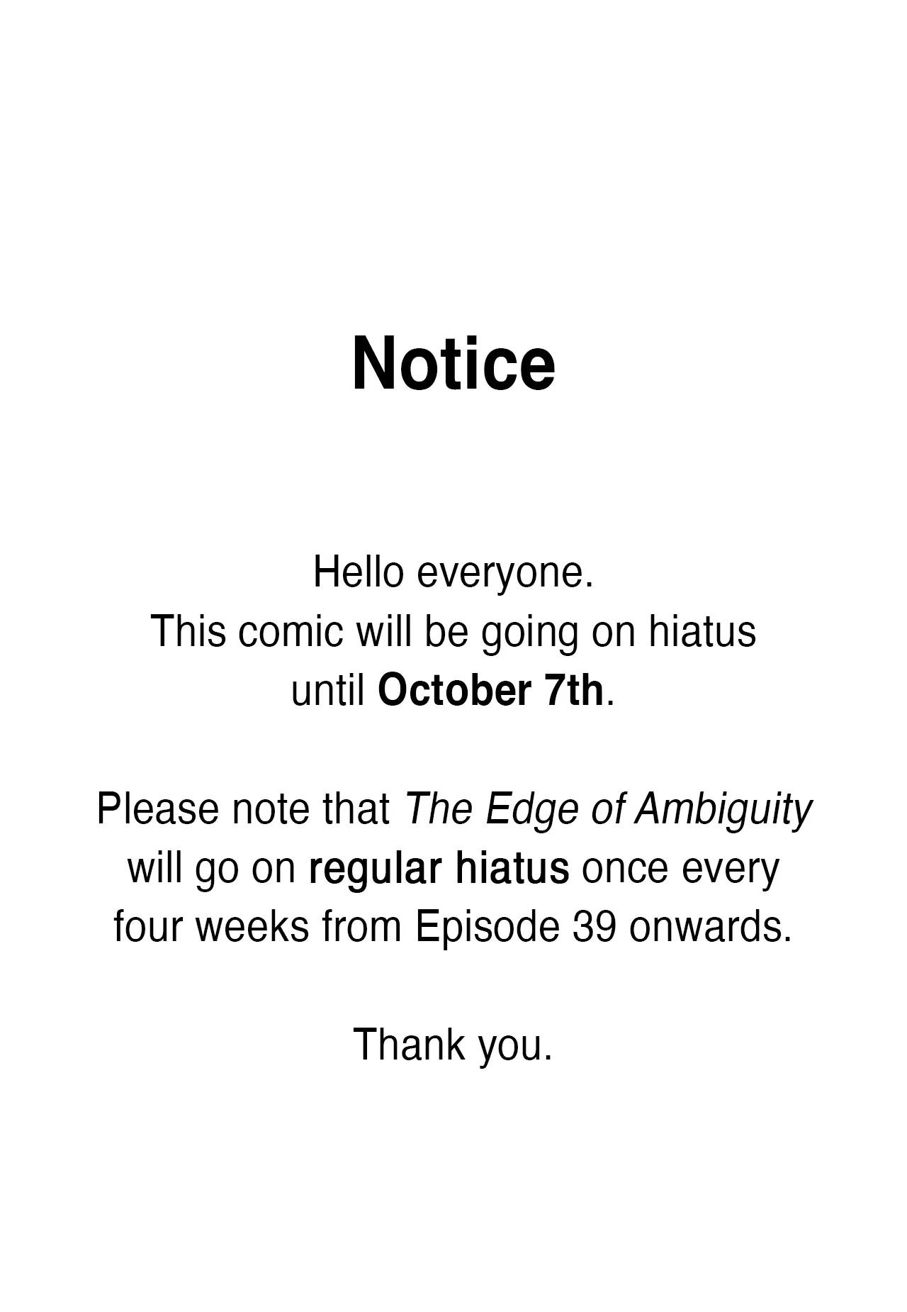 The Edge Of Ambiguity - Page 1