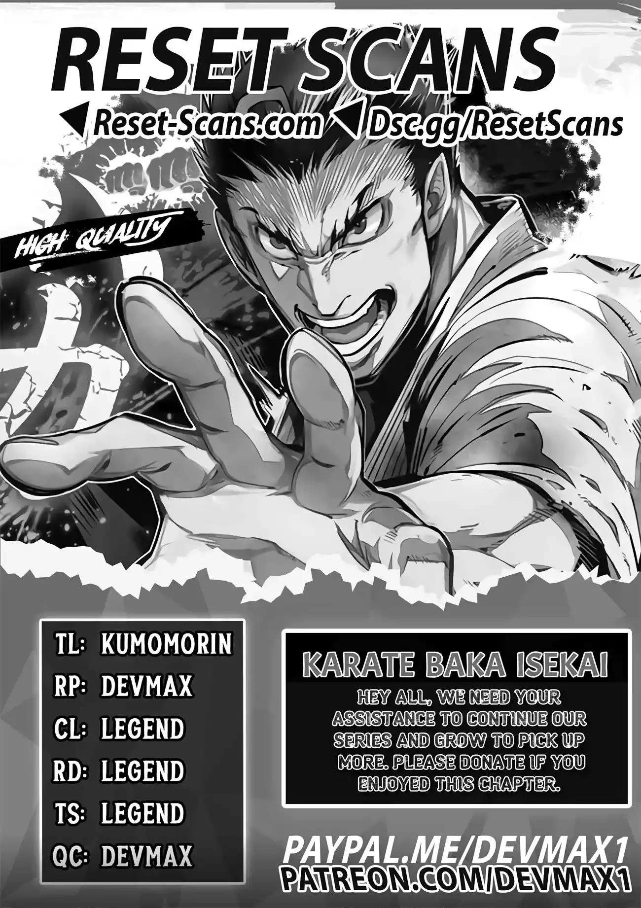 Karate Baka Isekai Chapter 25 - Picture 1