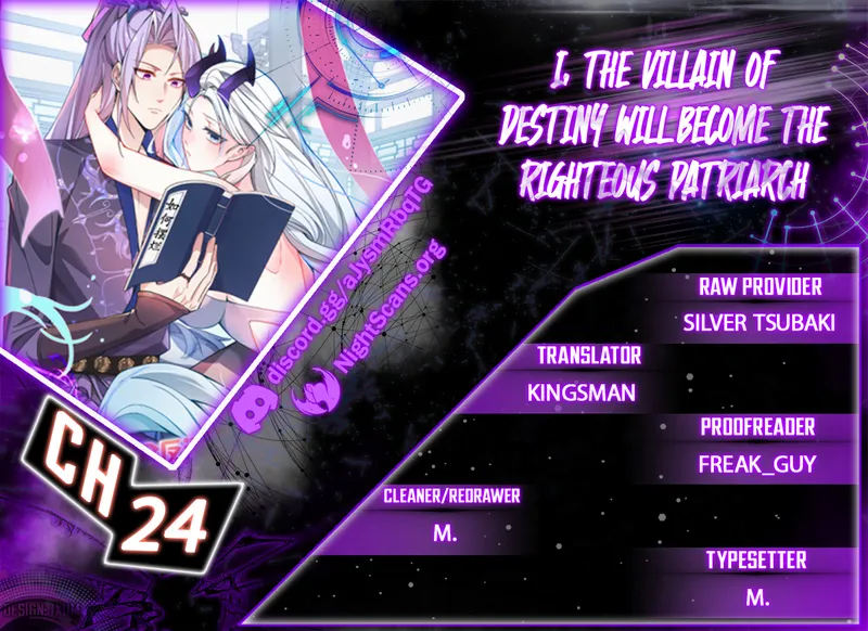 I, The Villain Of Destiny Will Become The Righteous Patriarch Chapter 24 - Picture 1