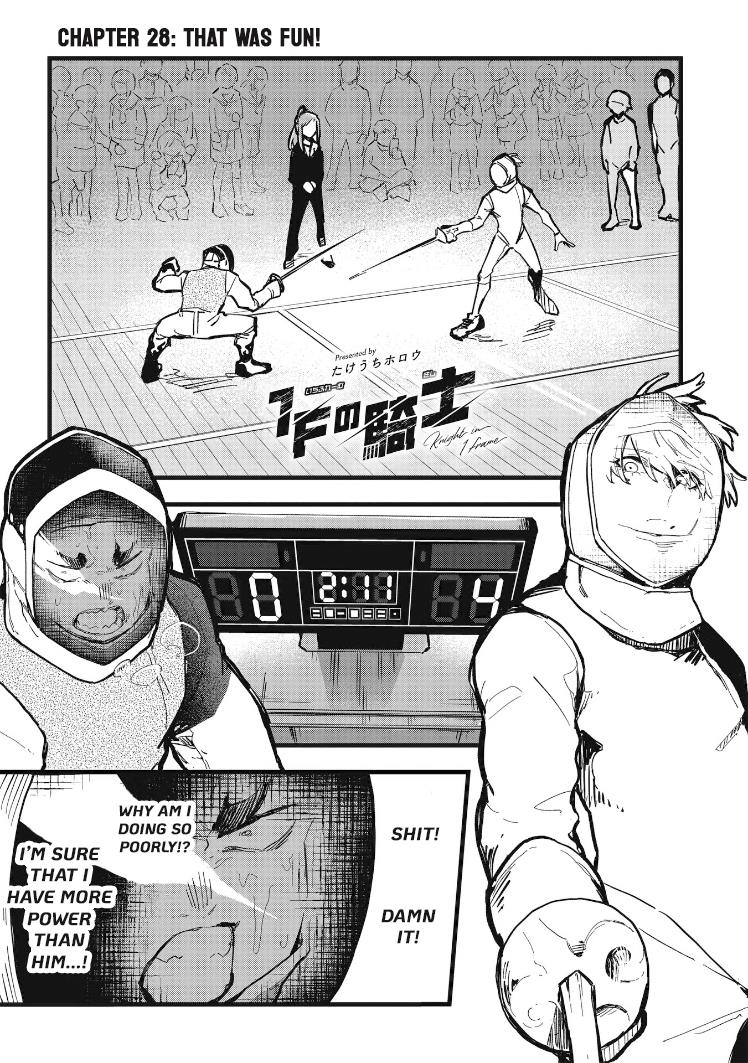 1F No Kishi Chapter 28 - Picture 1