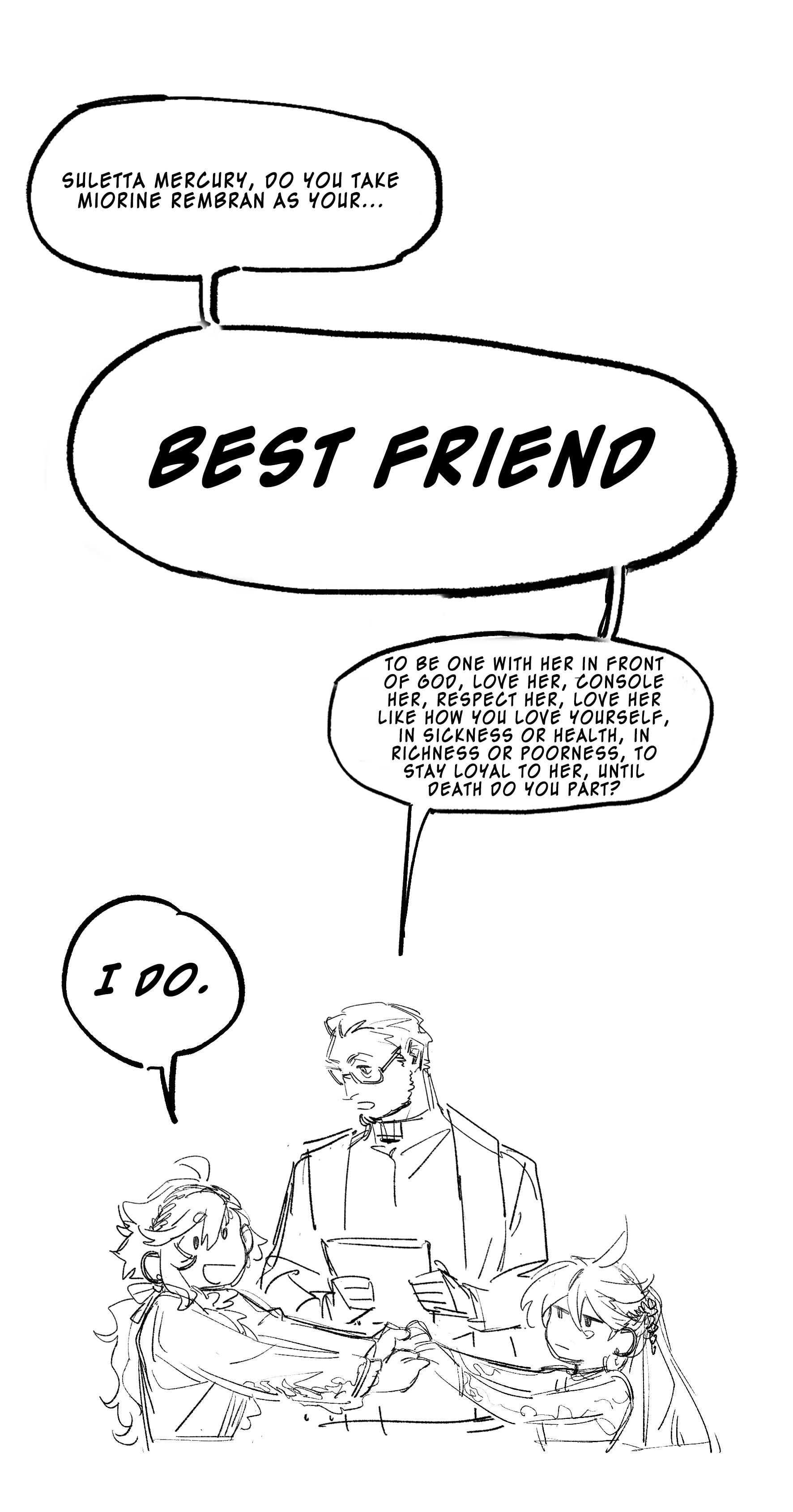 Nideaneng's Suletta X Miorine Shorts Chapter 7: Best Friend Ceremony - Picture 1