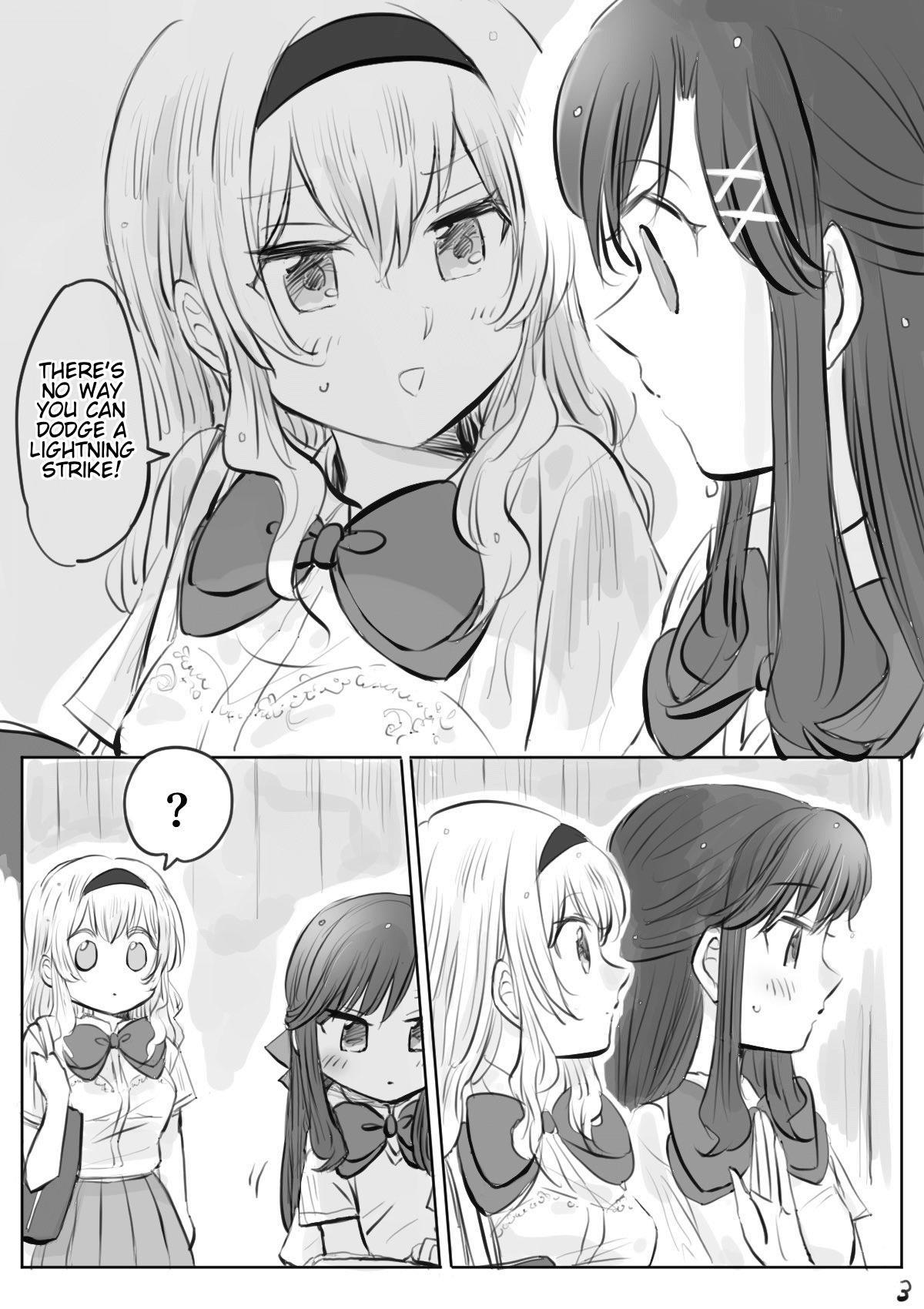 Maya And Claudine (Mayakuro) Short Comics Compilation Chapter 46: A Sudden Evening Shower - Picture 3