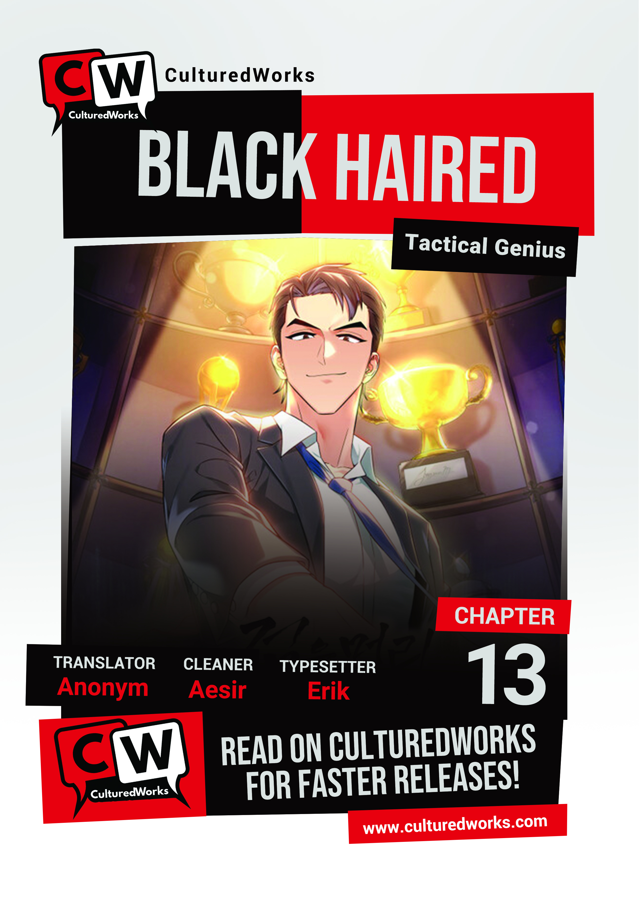 Black-Haired Tactical Genius Chapter 13 - Picture 1
