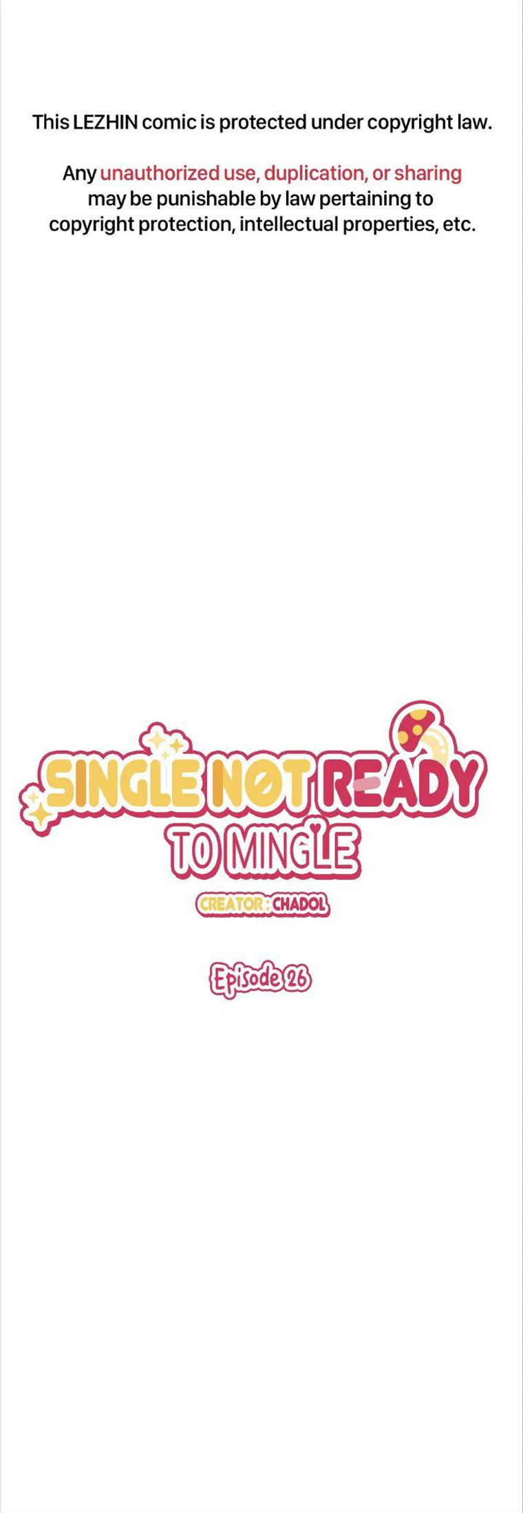 Single Not Ready To Mingle Chapter 26 - Picture 2