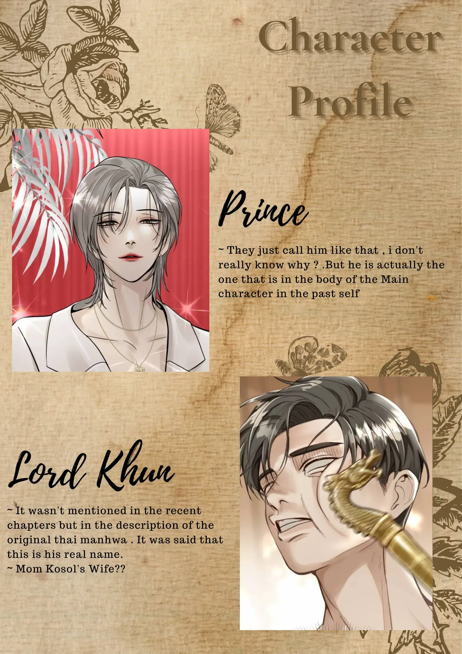 I'm The Most Beautiful Count Bounus.5.5 : Character Info - Picture 1