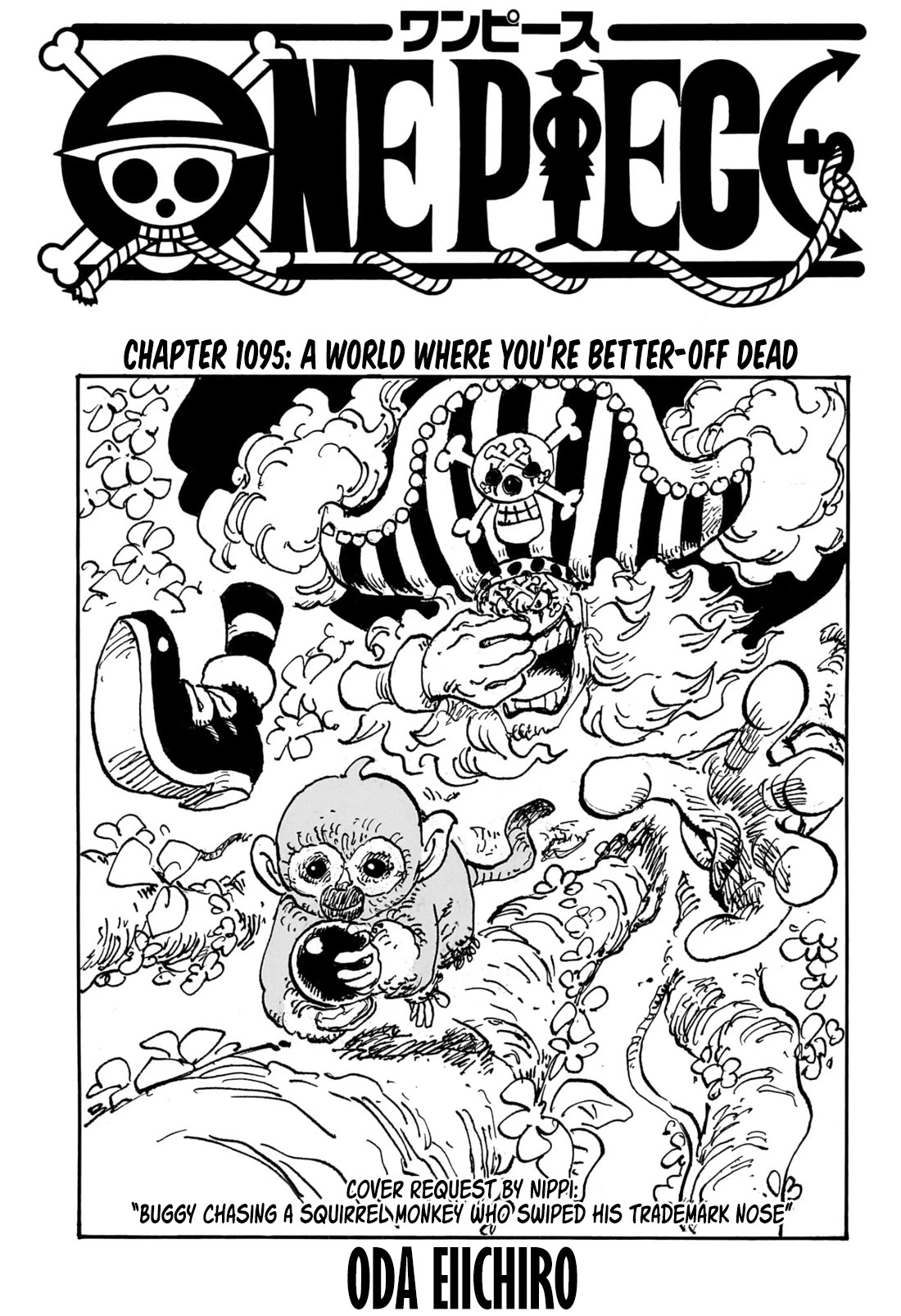 One Piece Chapter 1095: A World Where You’Re Better-Off Dead - Picture 1