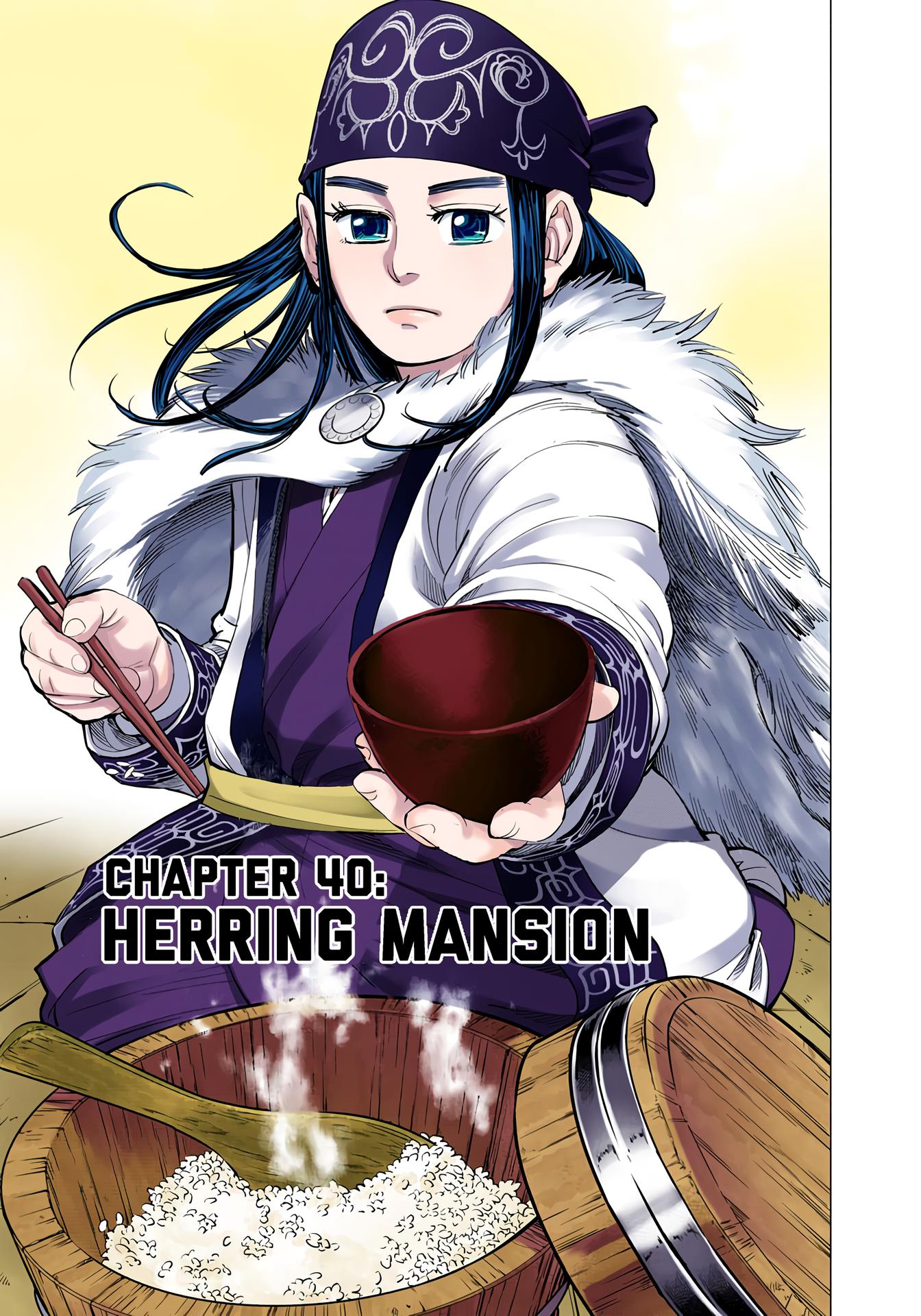 Golden Kamuy - Digital Colored Comics Vol.5 Chapter 40: Herring Mansion - Picture 1