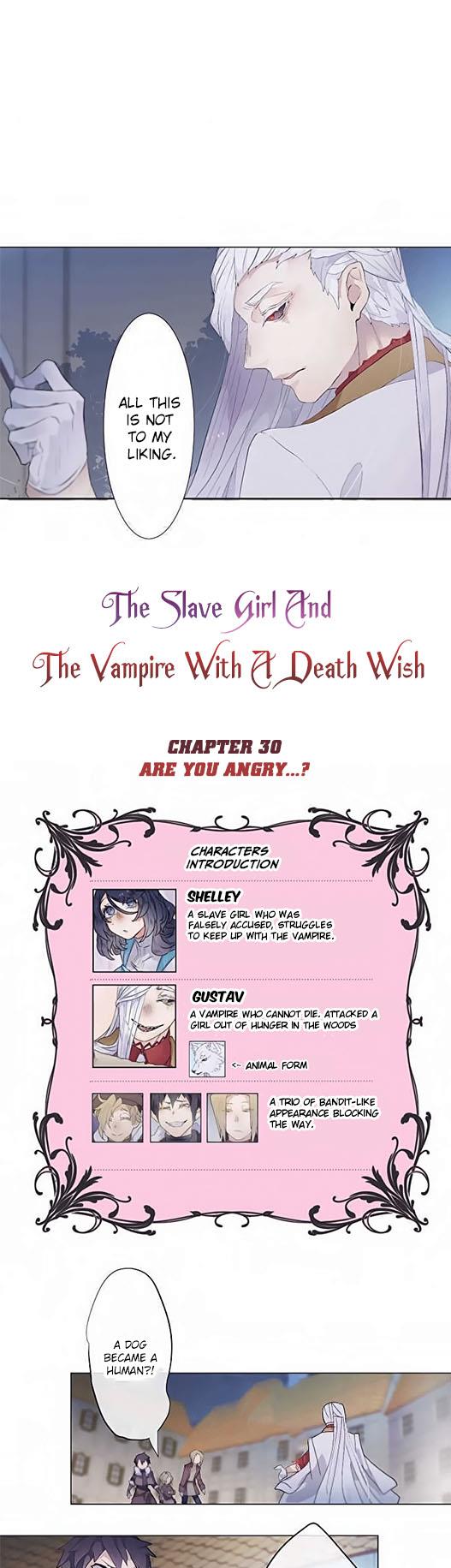 The Slave Girl And The Vampire With A Death Wish Chapter 30: Are You Angry...? - Picture 2