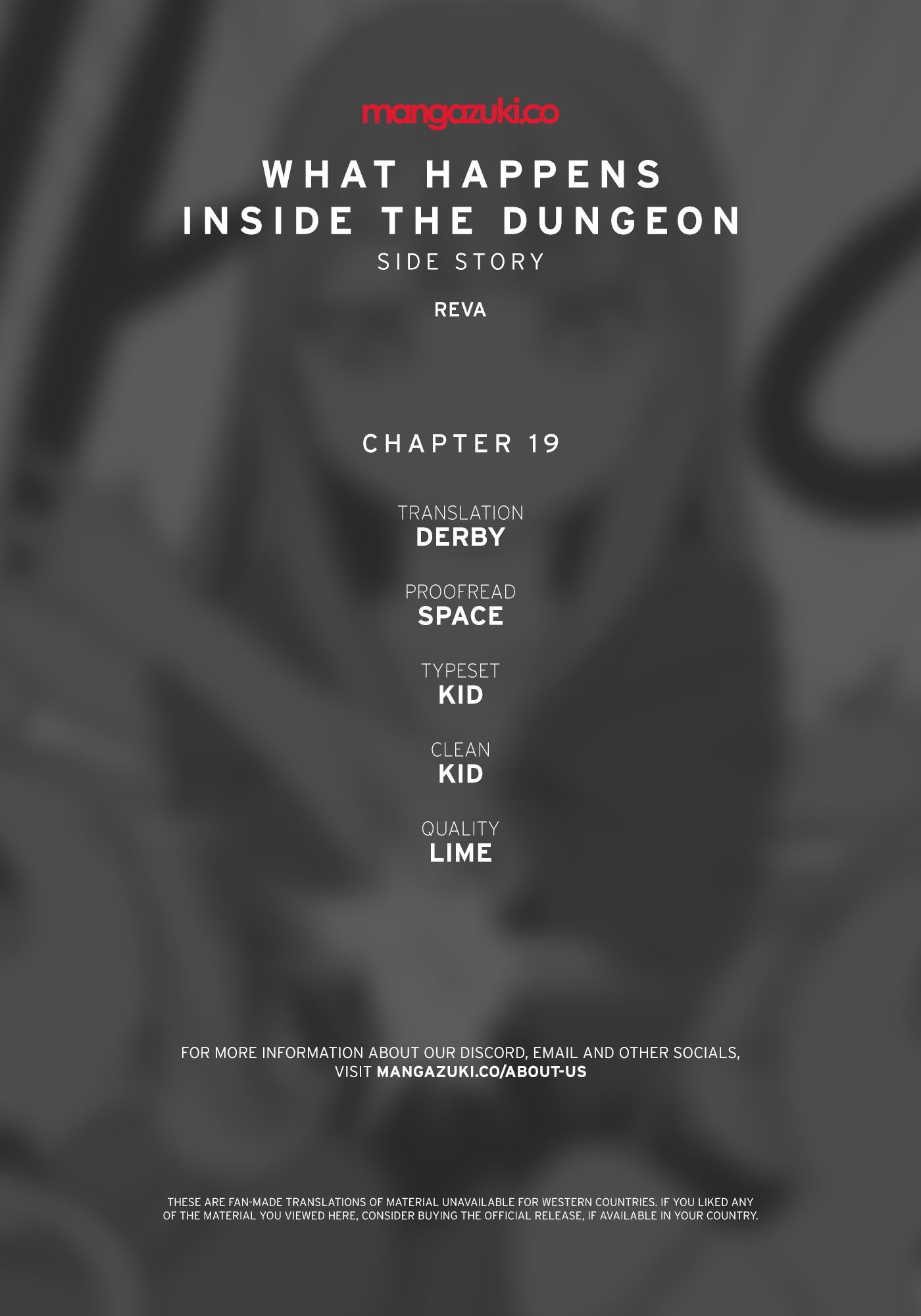 What Happens Inside The Dungeon Chapter 129: Side Story - Chapter 19 - Picture 1