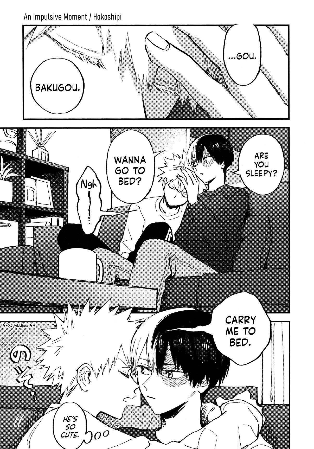 Cheers! - Shouto X Katsuki Marriage Anthology Vol.1 Chapter 11: An Impulsive Moment - Picture 2