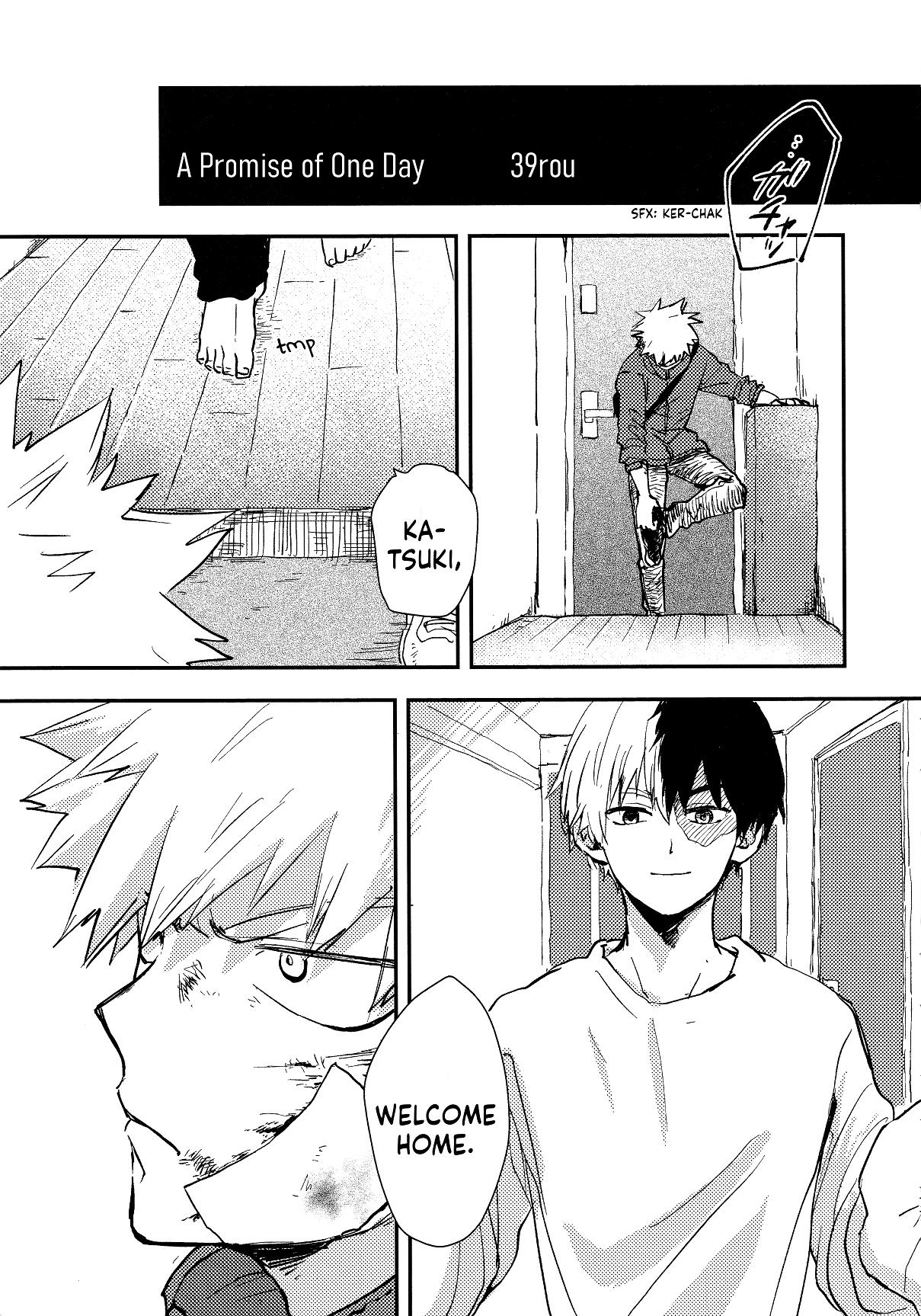 Cheers! - Shouto X Katsuki Marriage Anthology Vol.1 Chapter 9: A Promise Of One Day - Picture 2