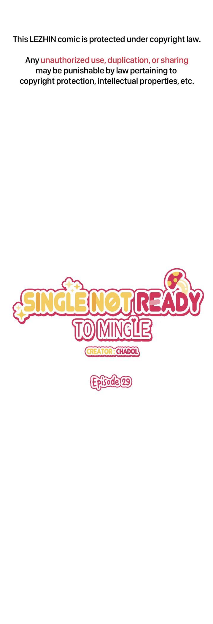 Single Not Ready To Mingle Chapter 29 - Picture 1