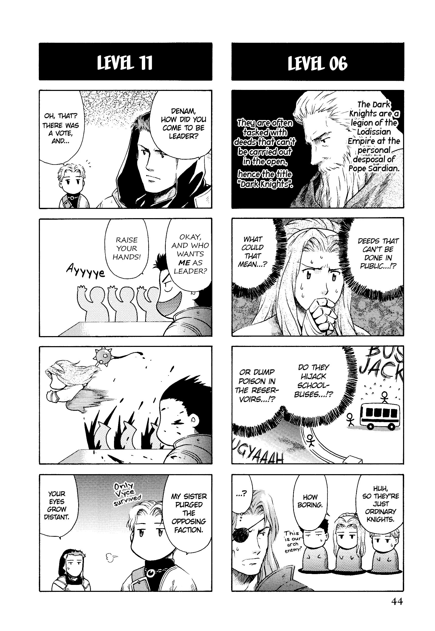 Tactics Ogre: Let Us Cling Together 4-Koma Kings Vol.1 Chapter 6: A Sister's Love Runs Deeper Than The Palace Of The Dead - Picture 3
